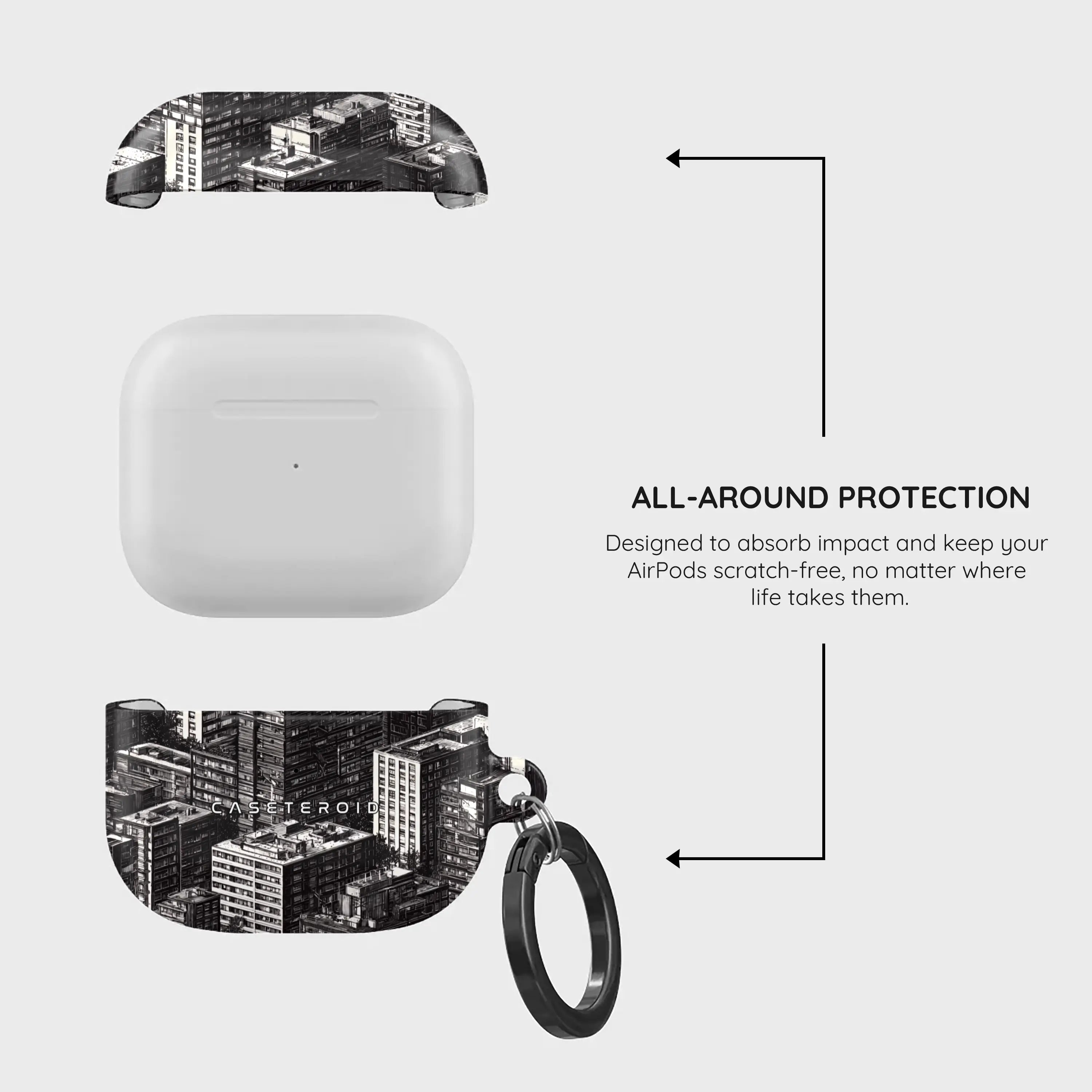 Metropolis Ink - AirPods 3 Case