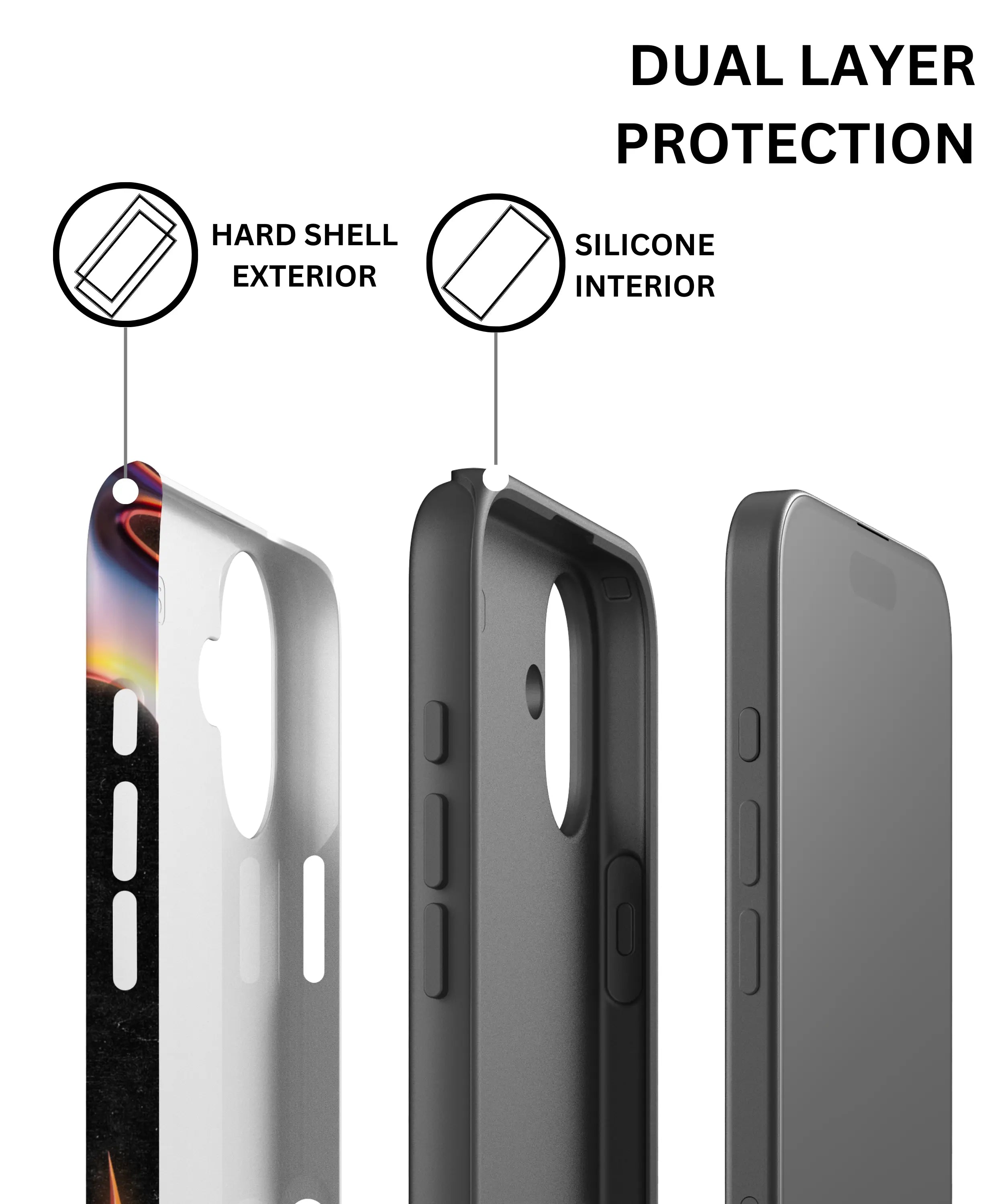 Celestial Noir Galaxy - iPhone 16 Plus Case