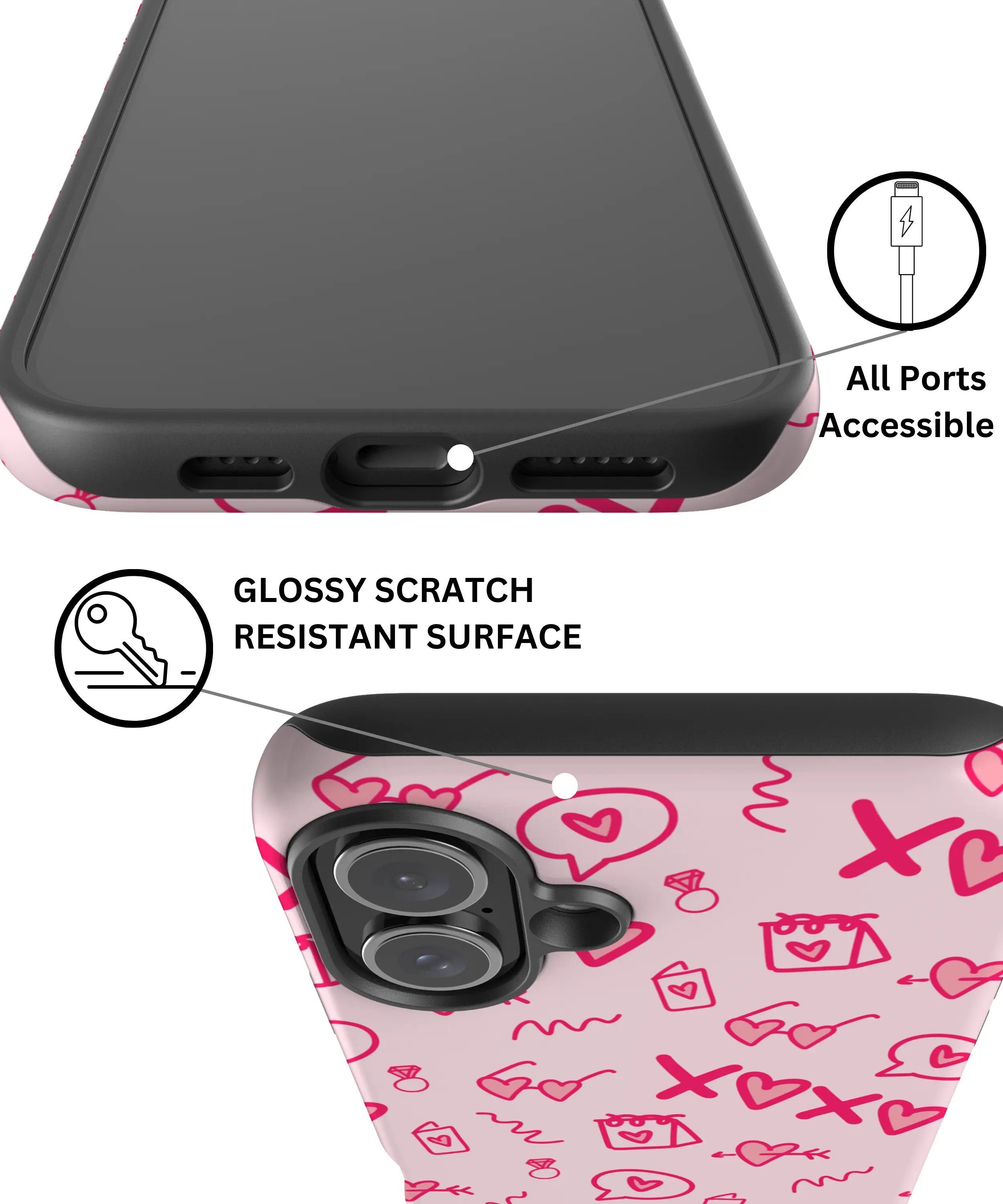 Glamour Bloom - iPhone 16 Plus Case