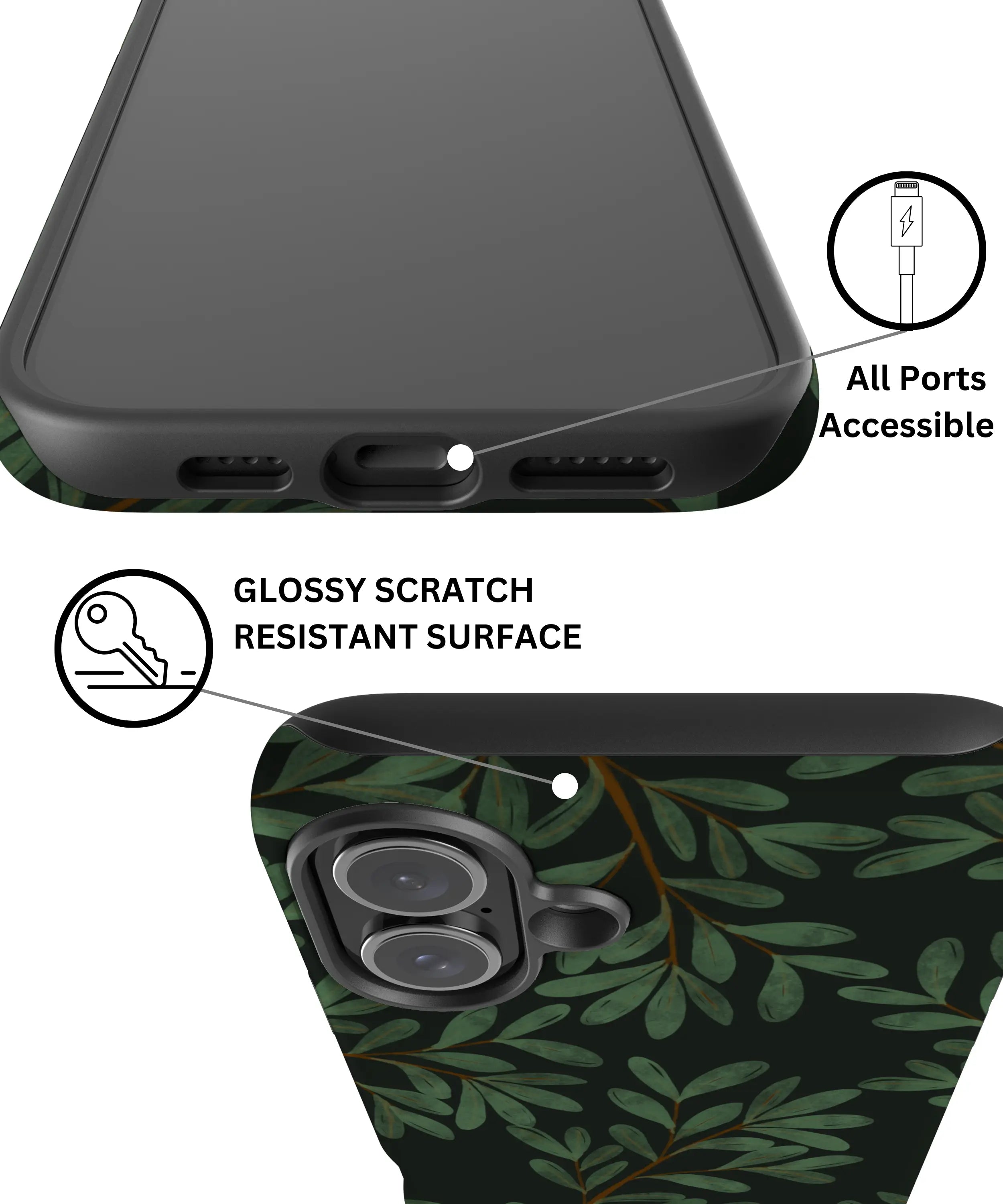 Leafy Canopy - iPhone 16 Plus Case