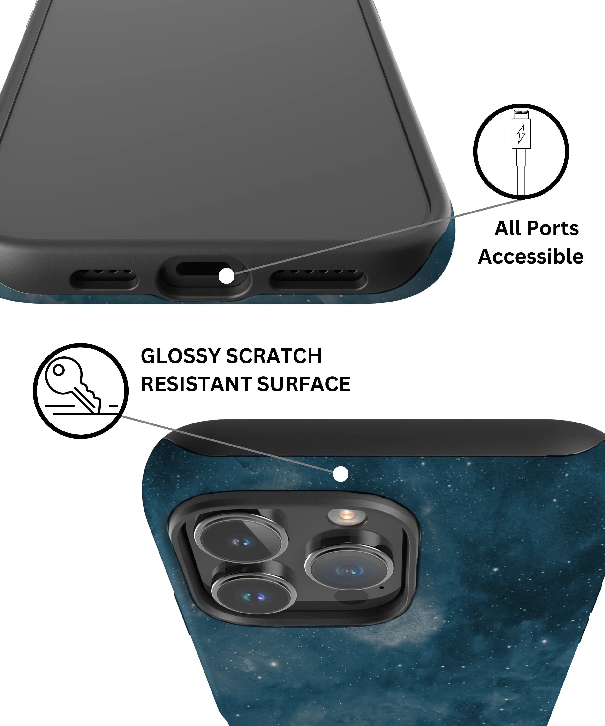 Celestial Frost - iPhone 16 Pro Max Case