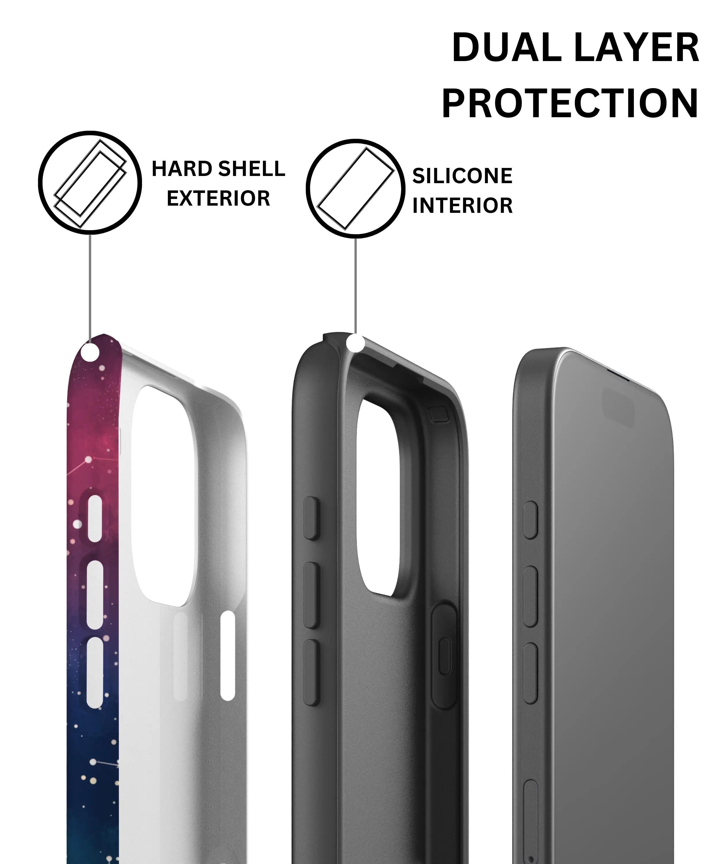 Cosmic Moonlit Pattern - iPhone 16 Pro Max Case