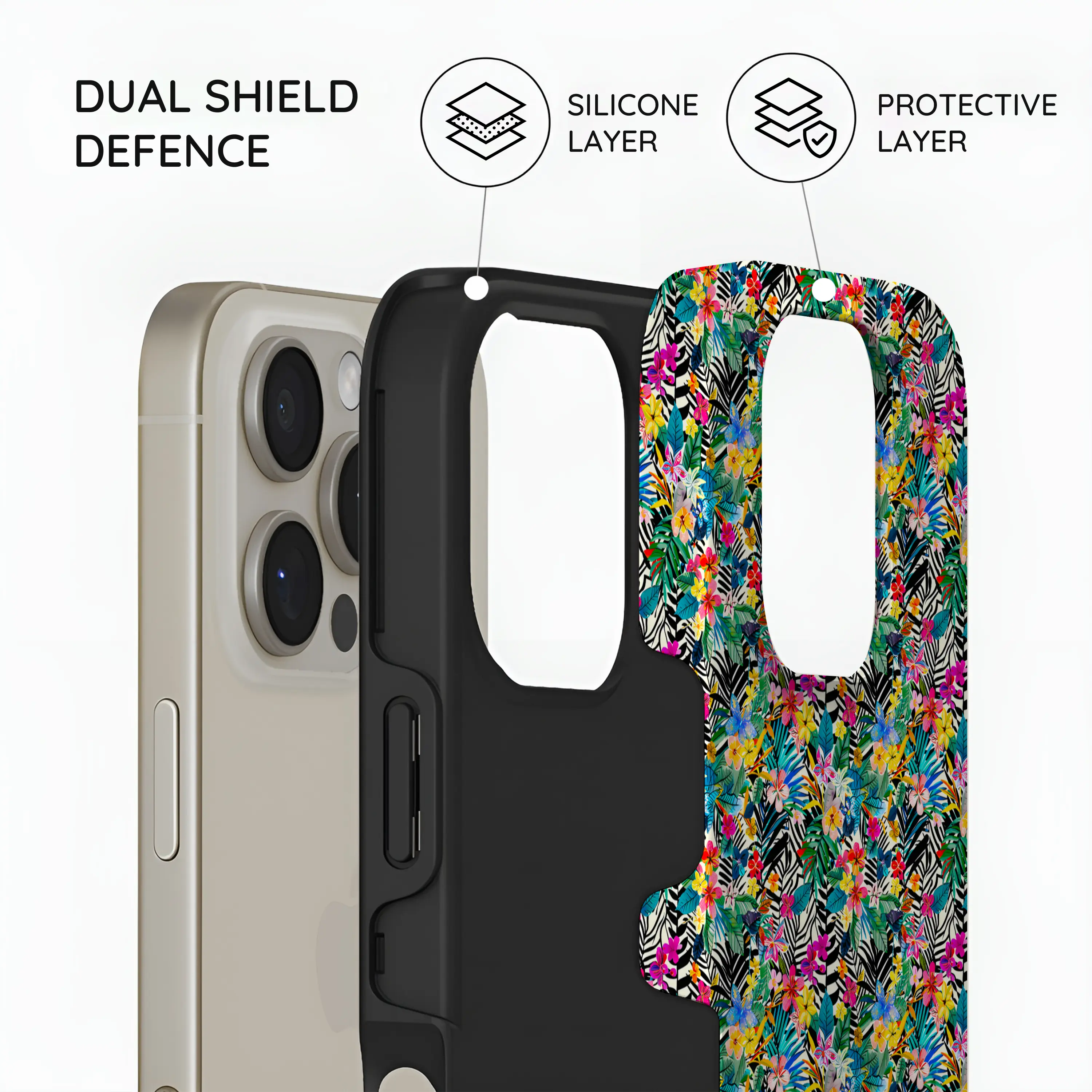 Jungle Bloom - iPhone 16 Pro Case