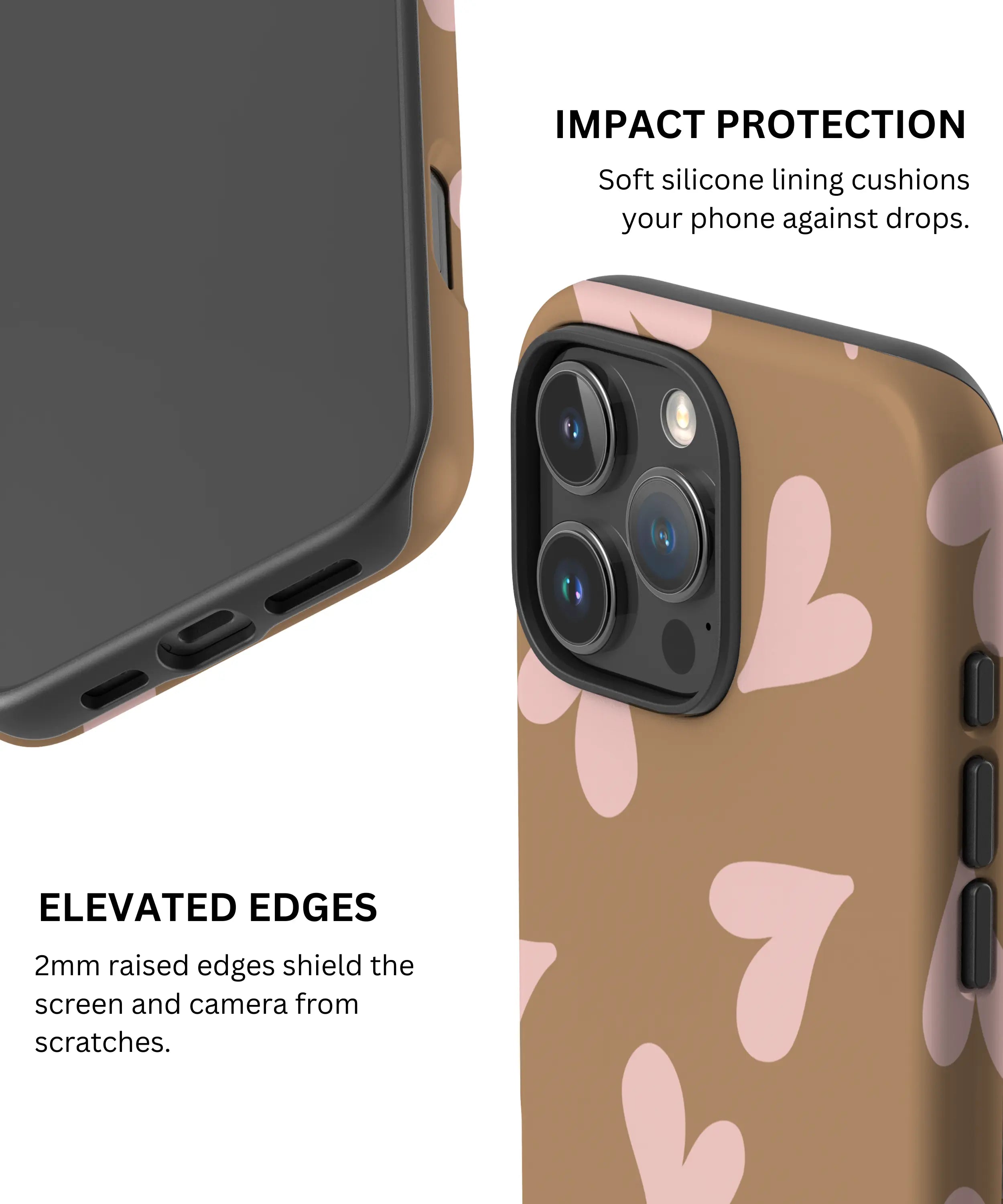 Sandy Hearts - iPhone 16 Pro Case