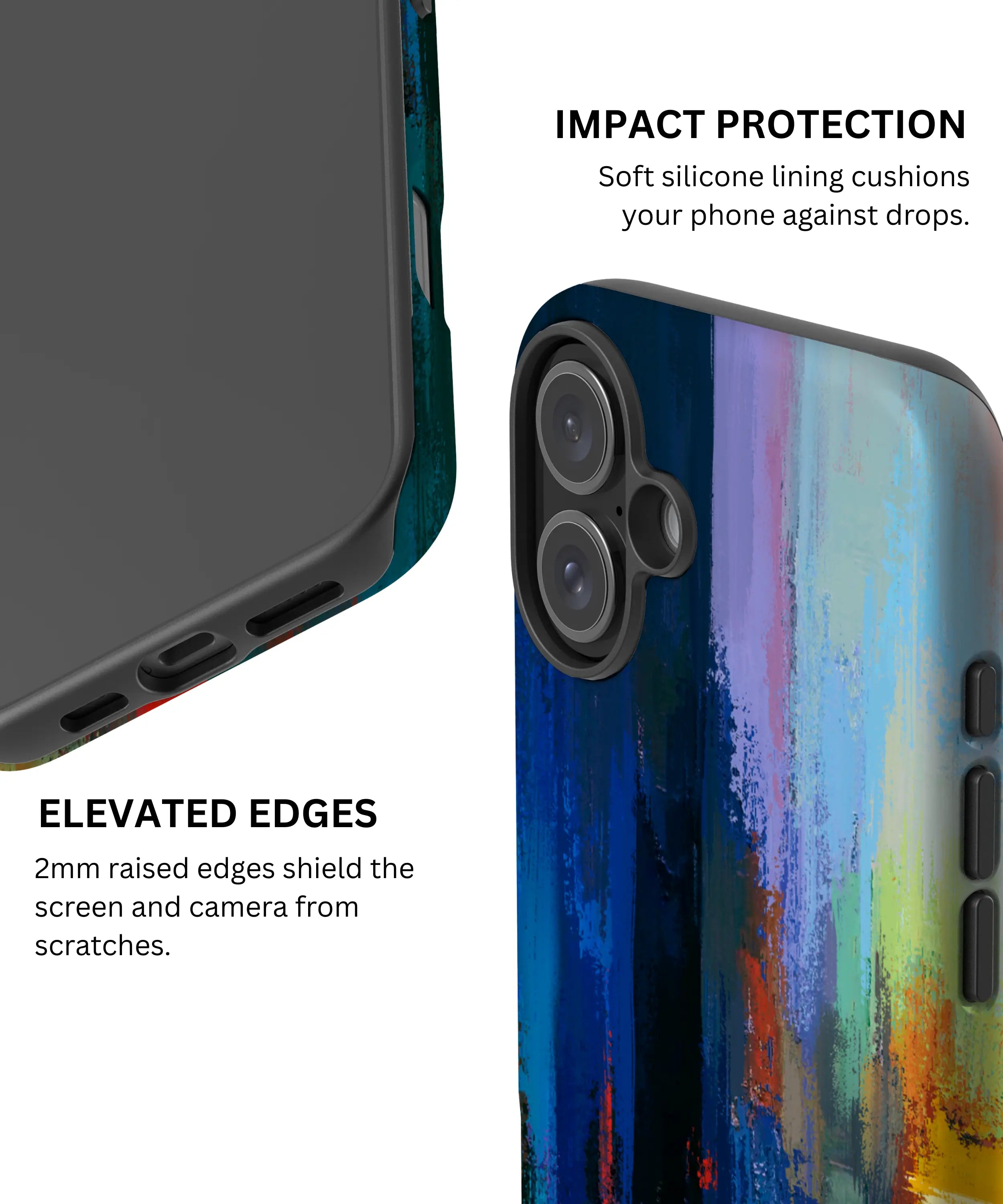 Rainbow Canvas - iPhone 16 Case