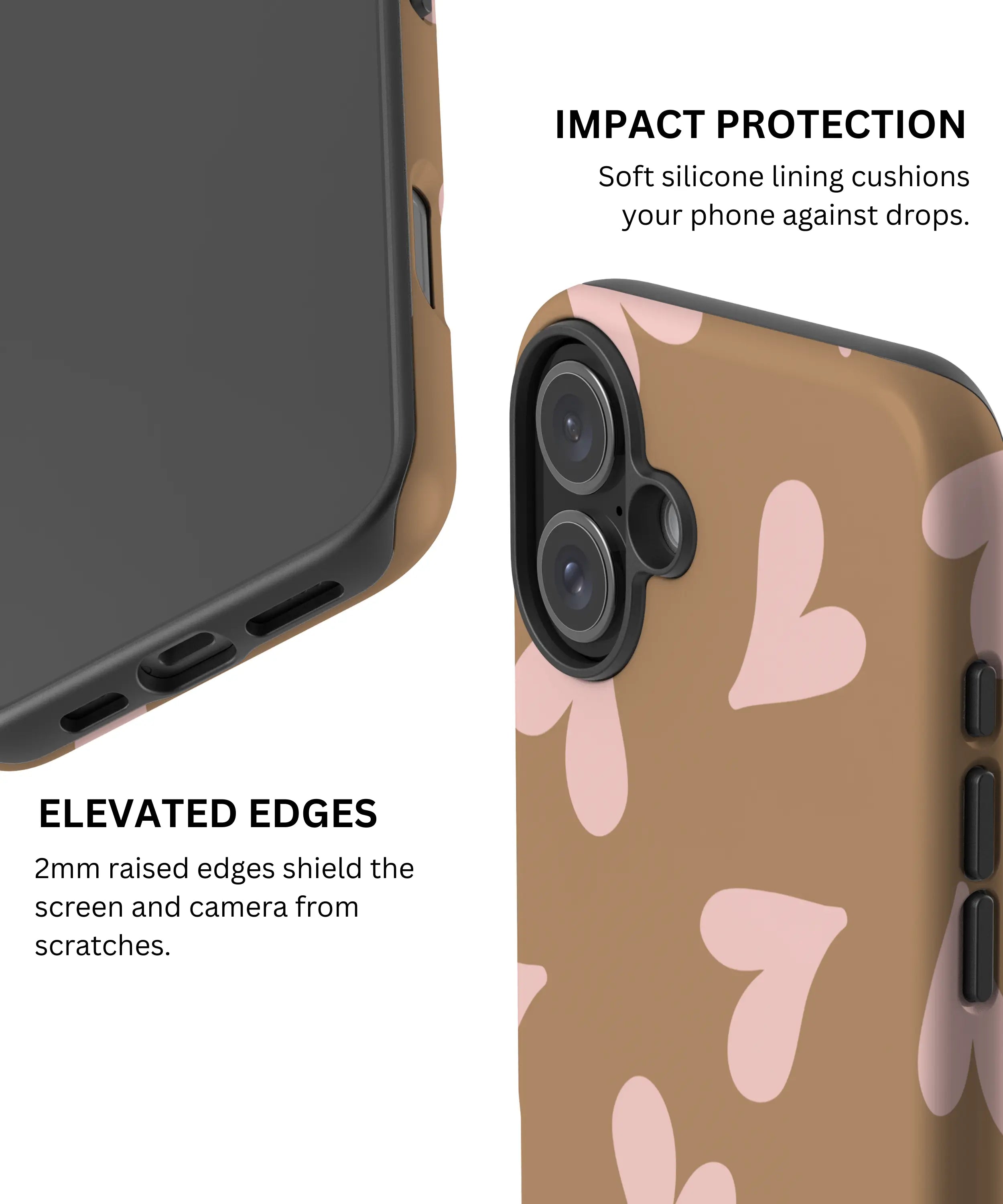 Sandy Hearts - iPhone 16 Case