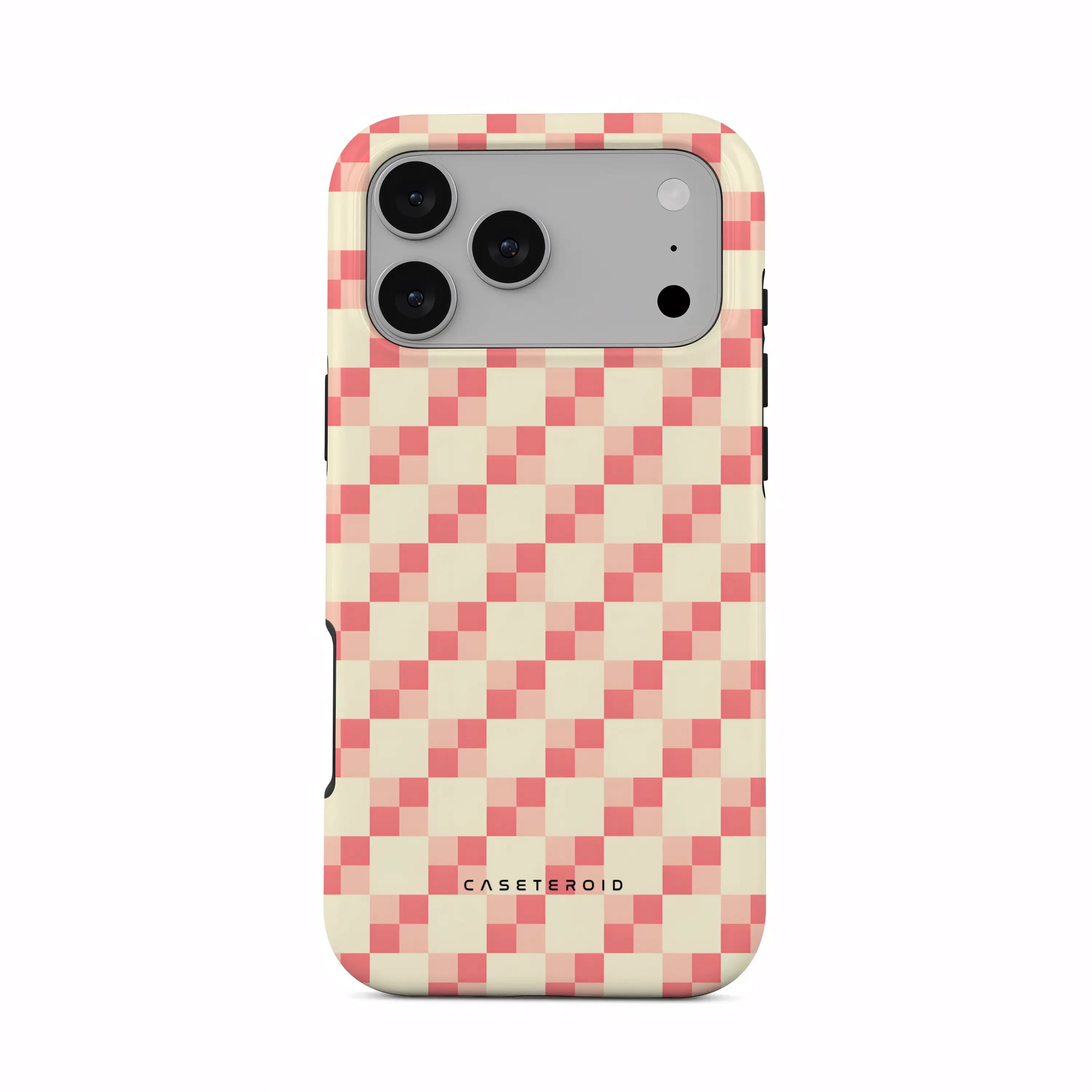 Blush Grid - iPhone 17 Pro Max Case