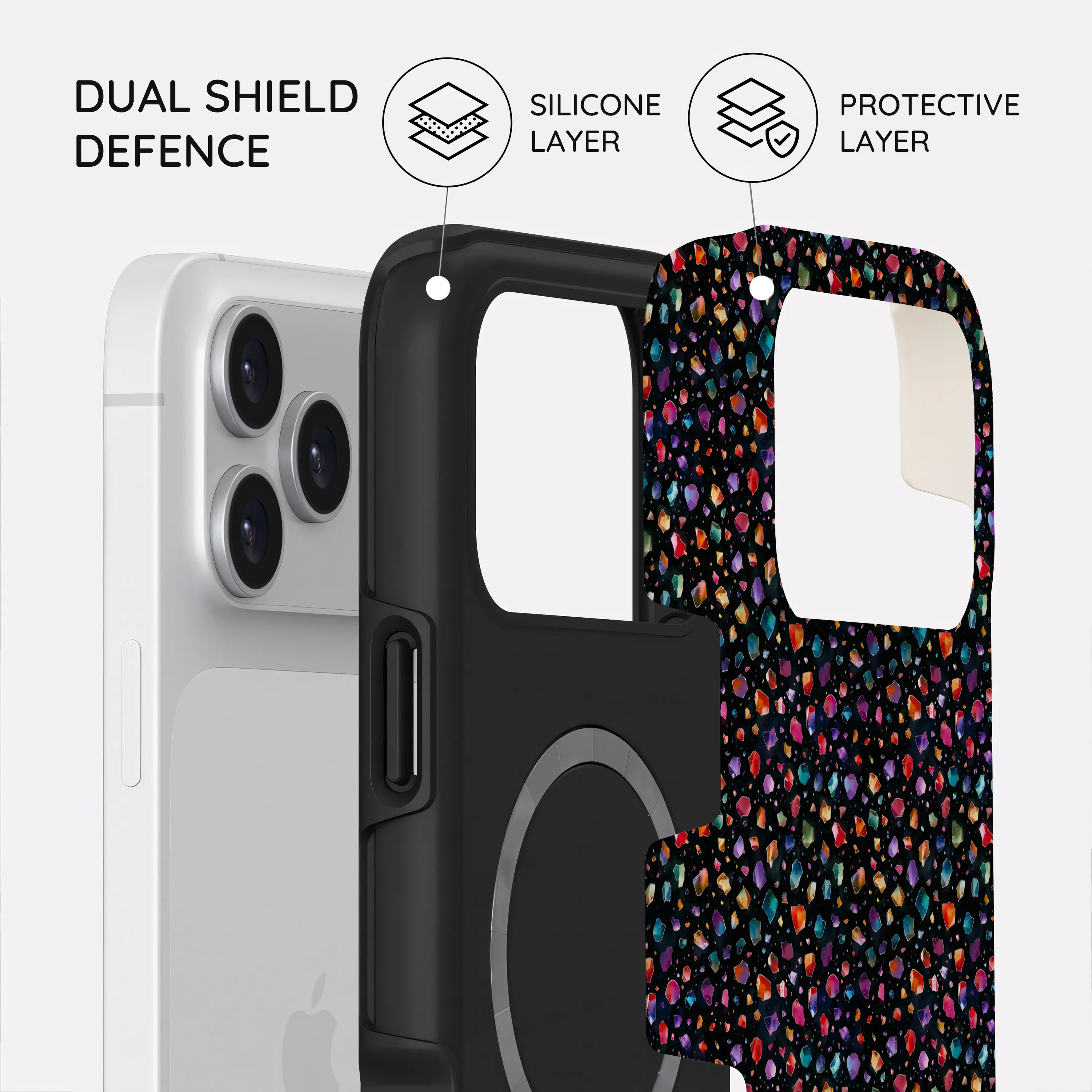 Spectrum Storm - iPhone 17 Pro Max Case
