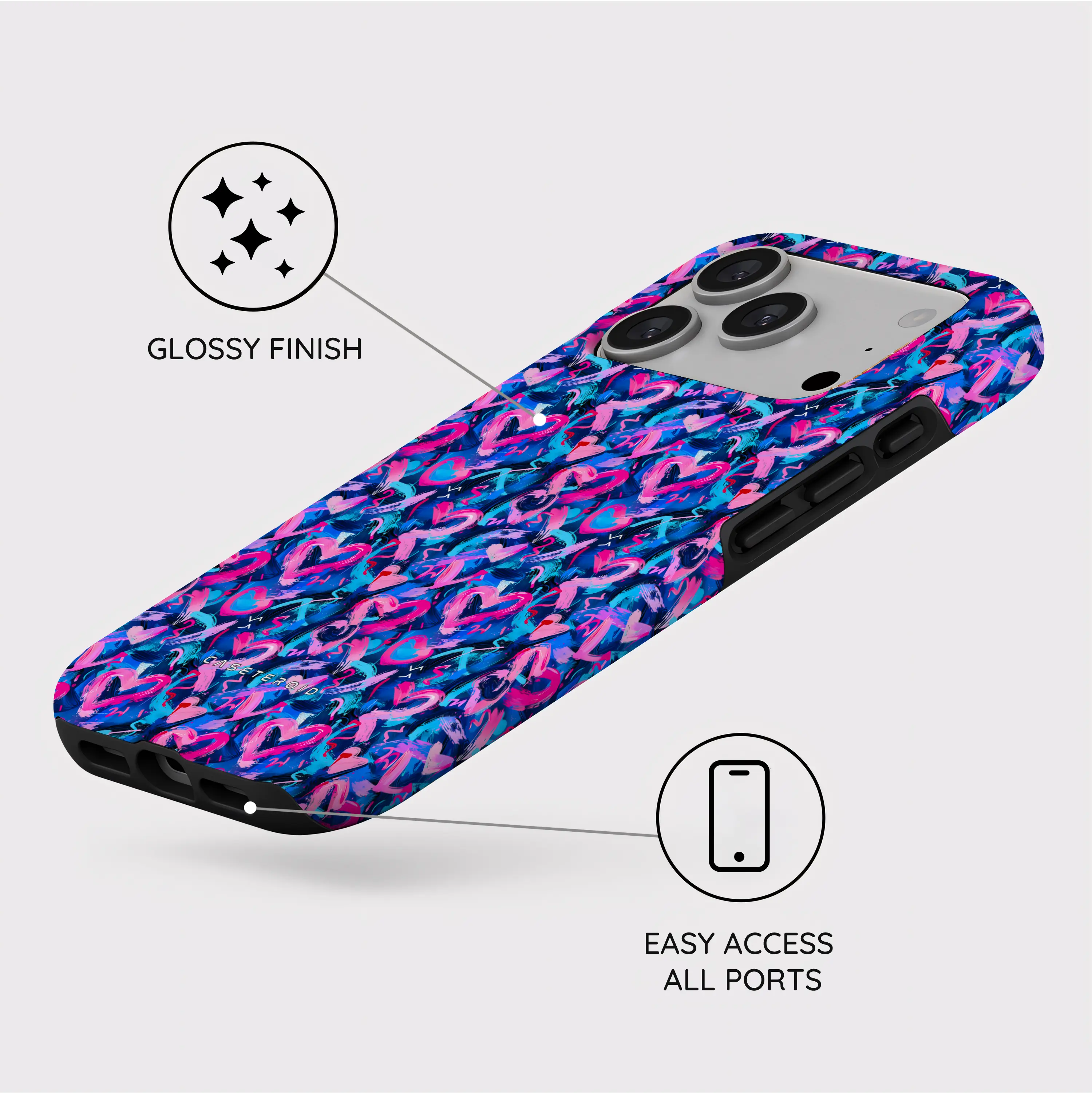 Midnight Pulse - iPhone 17 Pro Case