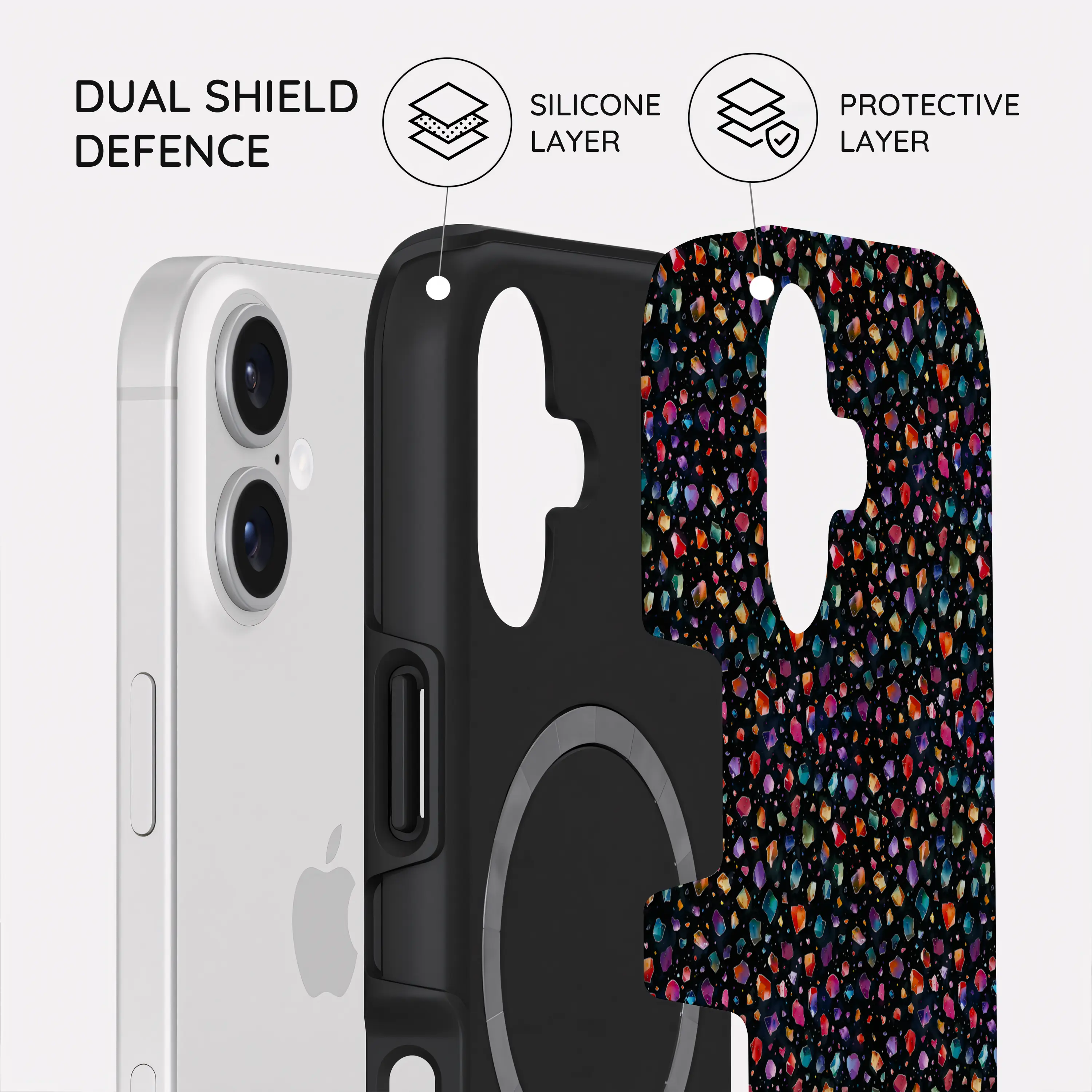 Spectrum Storm - iPhone 17 Case