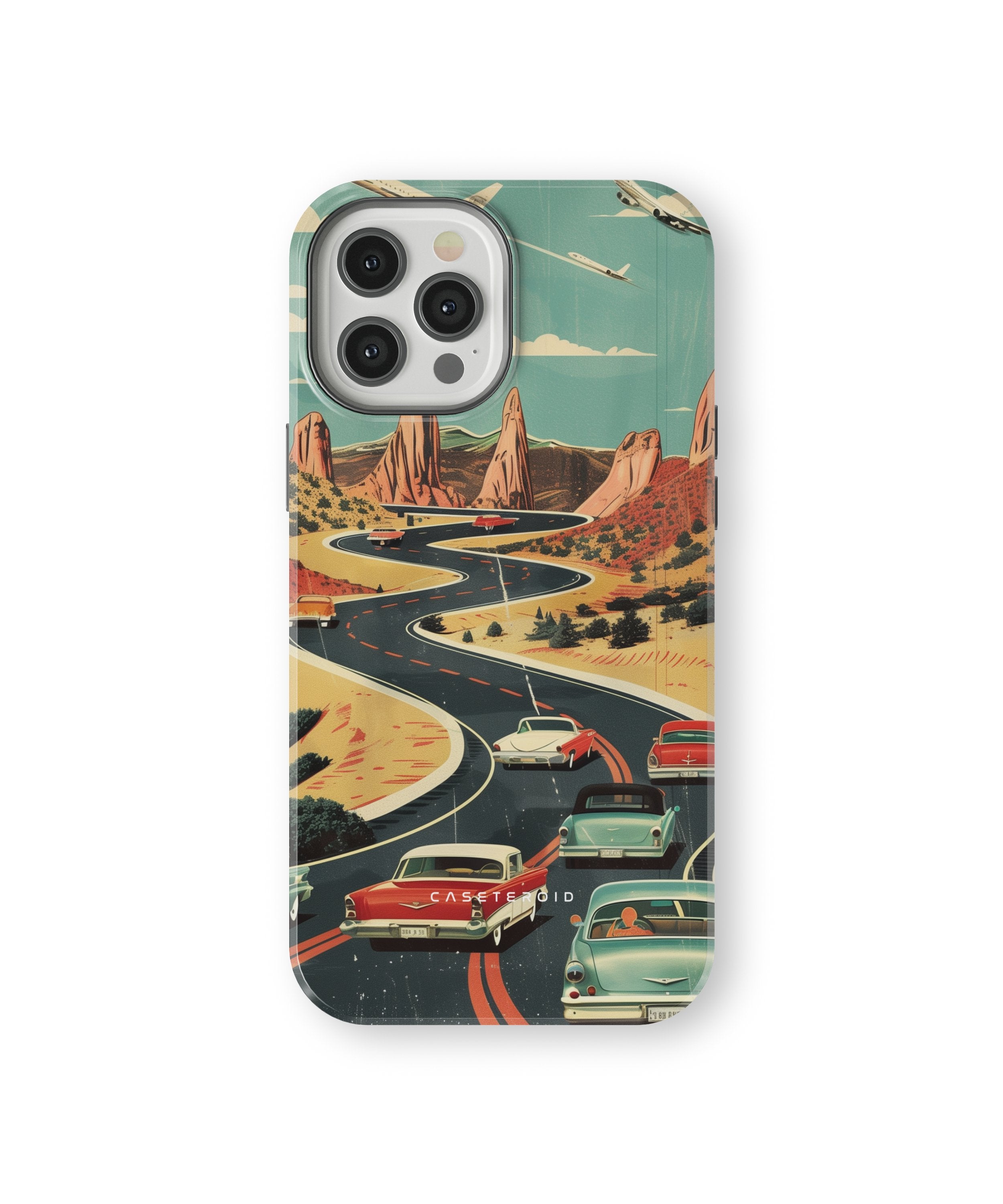 Vintage Journey Route - iPhone 12 Pro Max Case