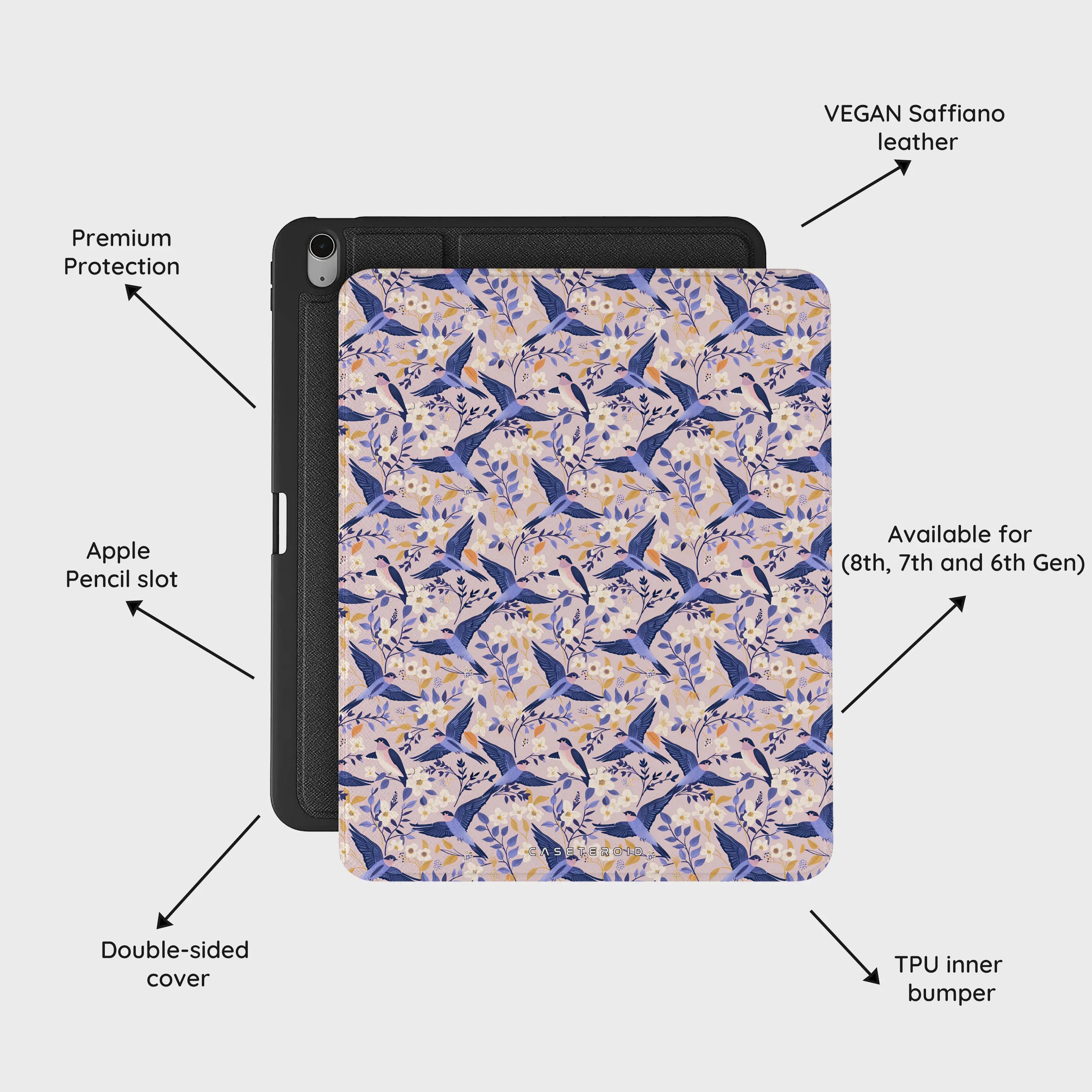 Indigo Serenade - iPad Air 13 (8th/7th/6th Gen) Case
