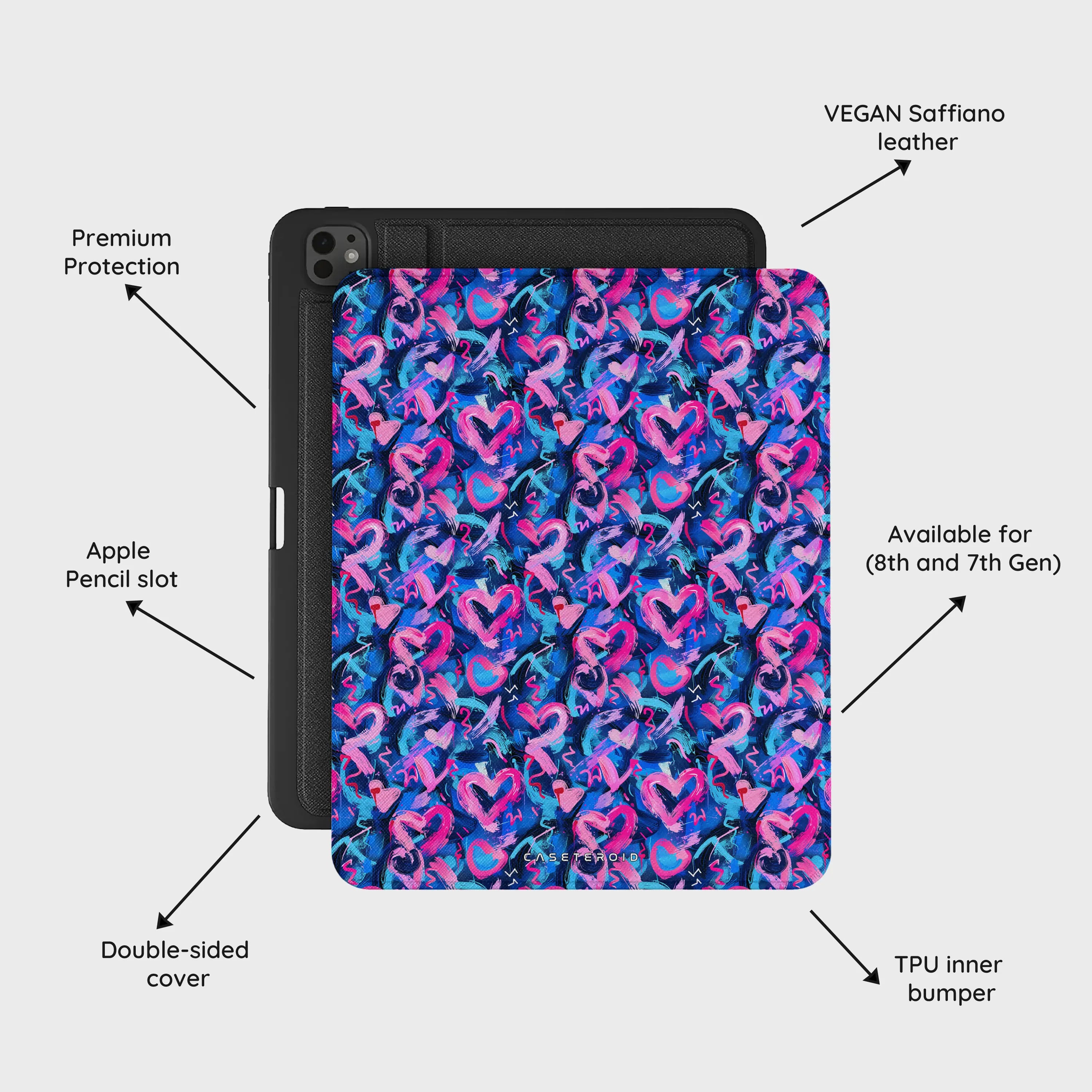 Midnight Pulse - iPad Pro 13 (8th/7th Gen) Case