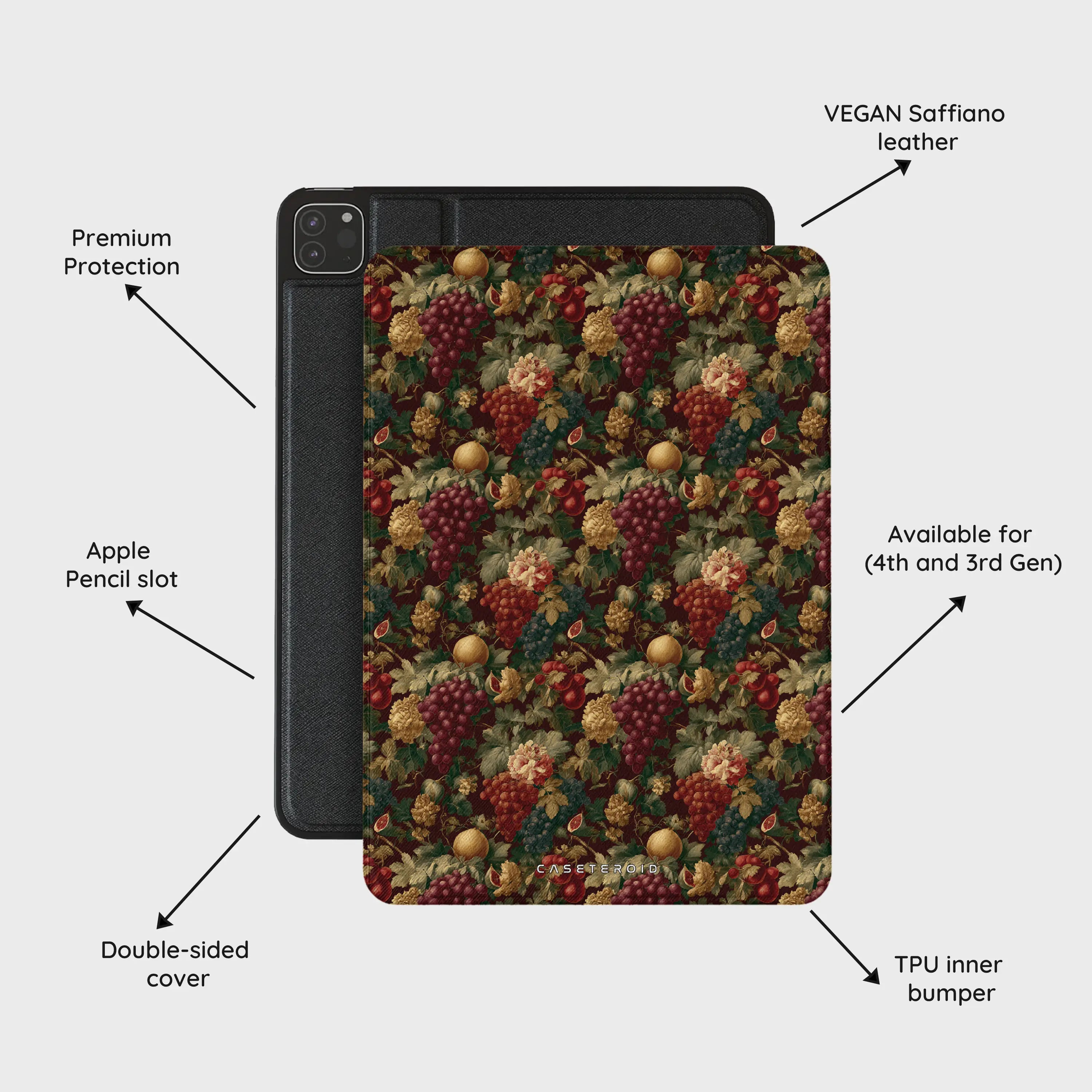 Villa Aurum - iPad Pro 12.9 (4th/3rd Gen) Case
