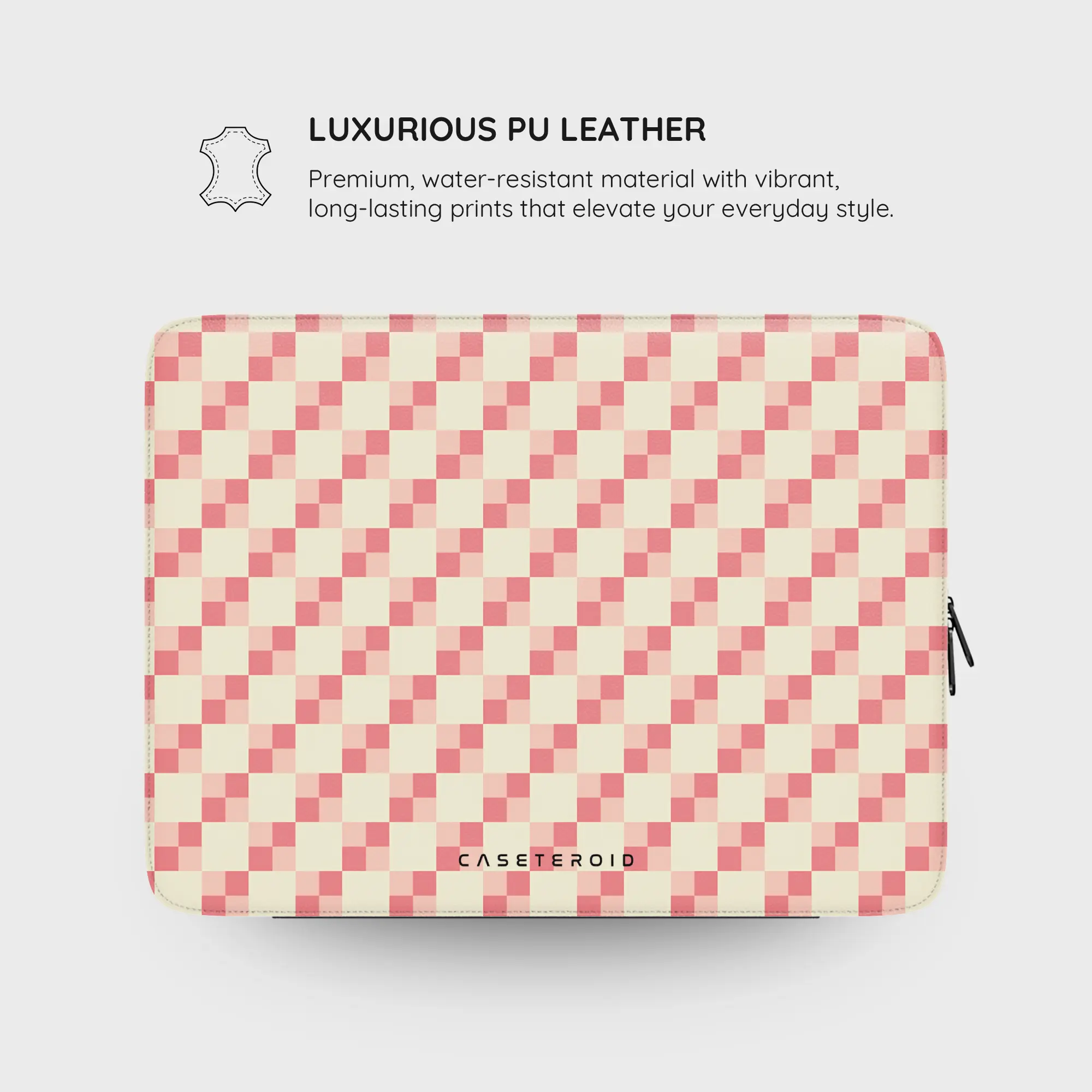 Blush Grid - Laptop Sleeve