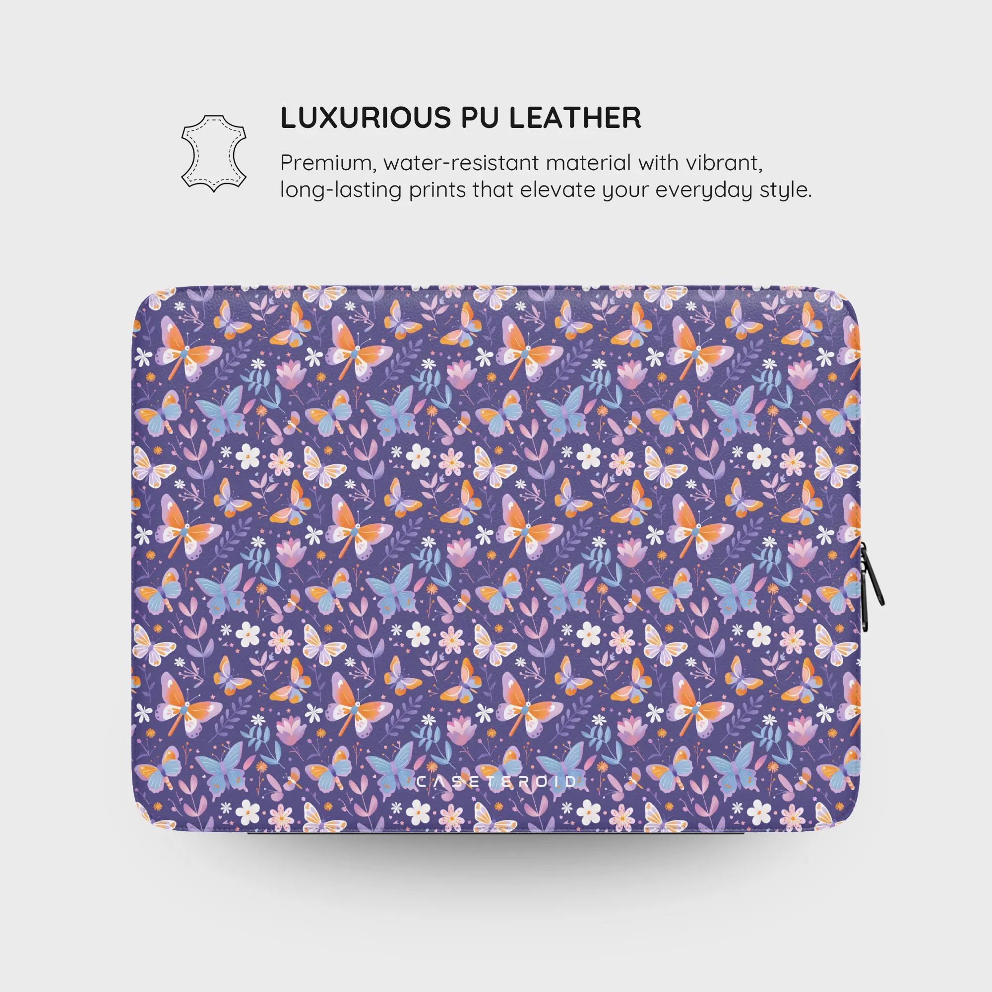 Violet Flutter - Laptop Sleeve