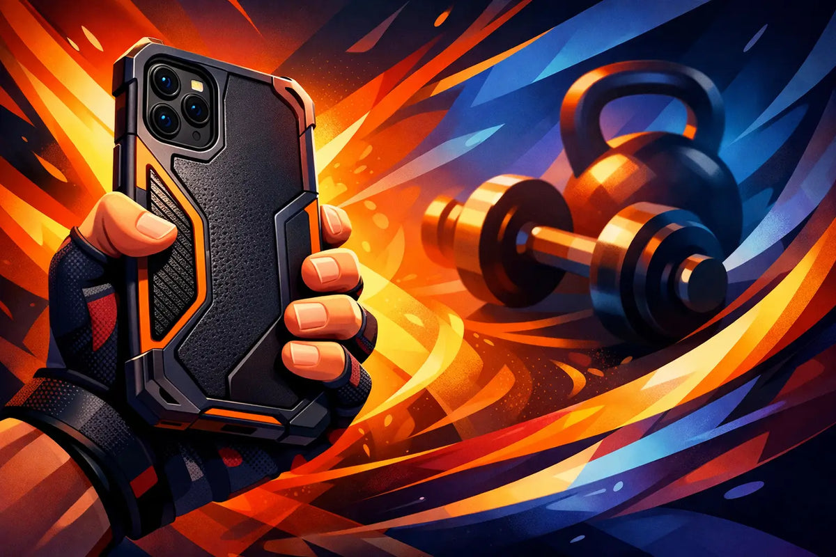 Phone Case for Gym Workouts With Grip