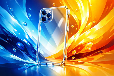 Clear Phone Case with Anti Yellow Coating