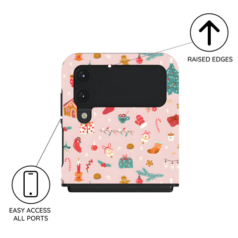 North Pole Vibes - Samsung Galaxy Z Flip 4 Case