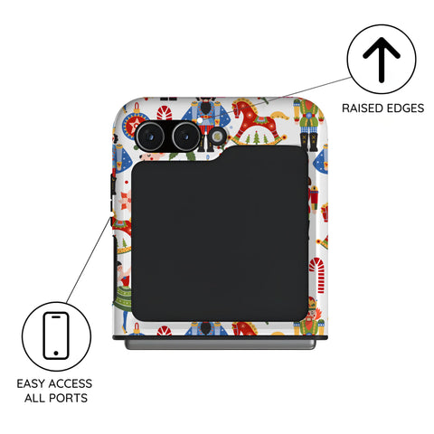 Nutcracker Parade - Samsung Galaxy Z Flip 5 Case