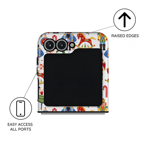 Nutcracker Parade - Samsung Galaxy Z Flip 6 Case