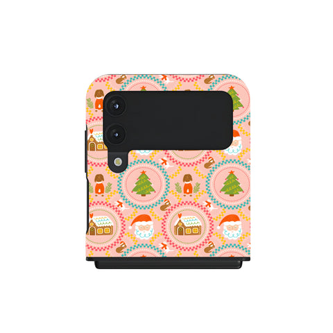 Santa Village - Samsung Galaxy Z Flip 4 Case