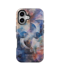 iPhone Tough Case with MagSafe - Surreal Geometries Odyssey - CASETEROID