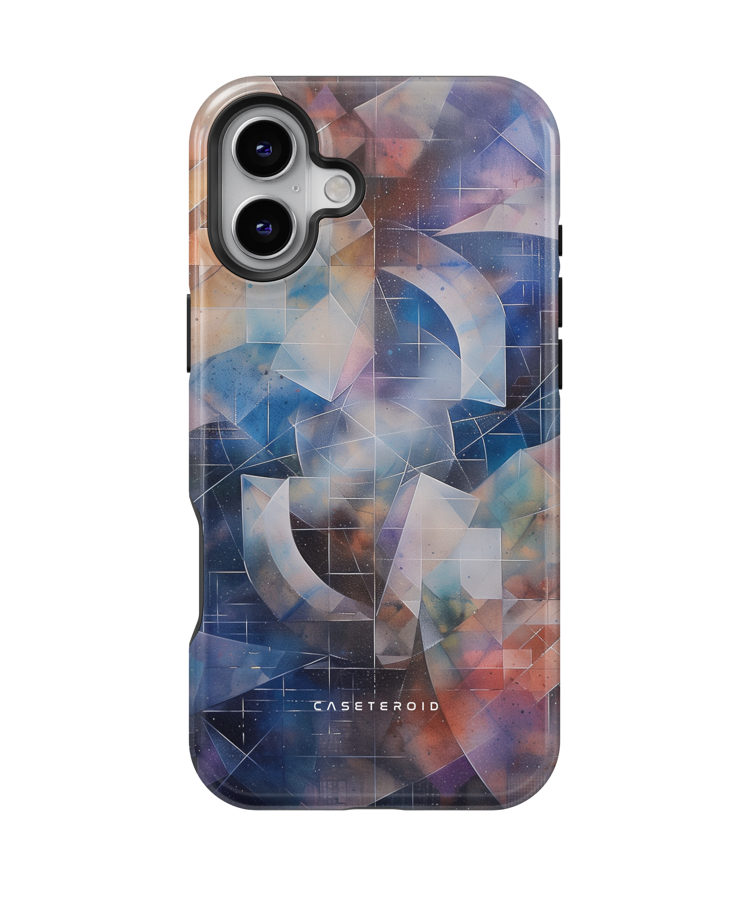 iPhone Tough Case with MagSafe - Surreal Geometries Odyssey - CASETEROID