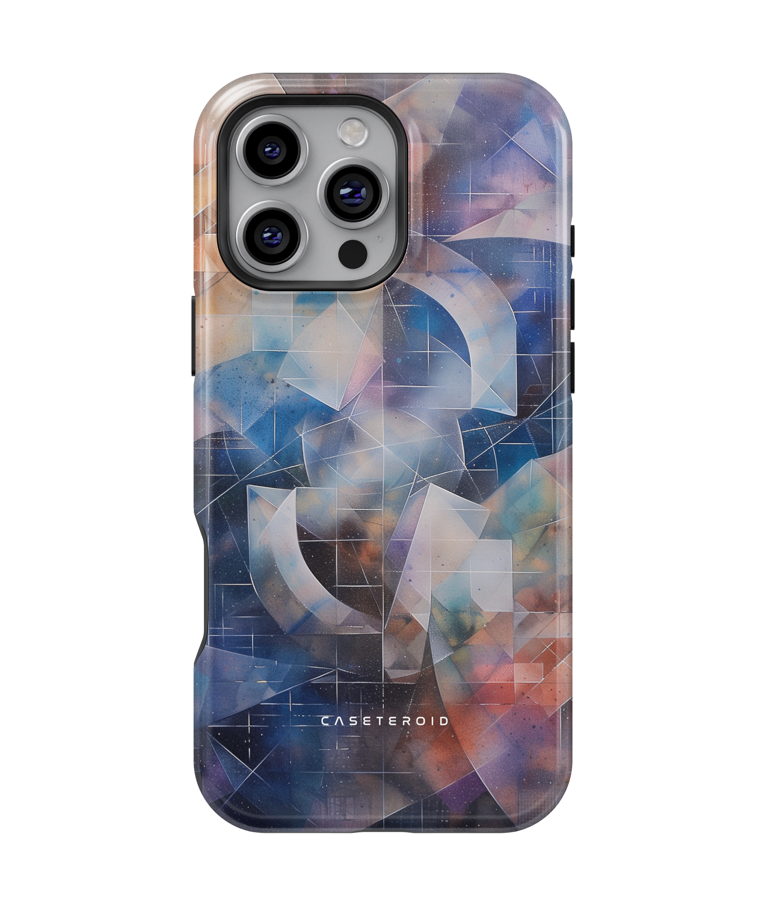 iPhone Tough Case with MagSafe - Surreal Geometries Odyssey - CASETEROID