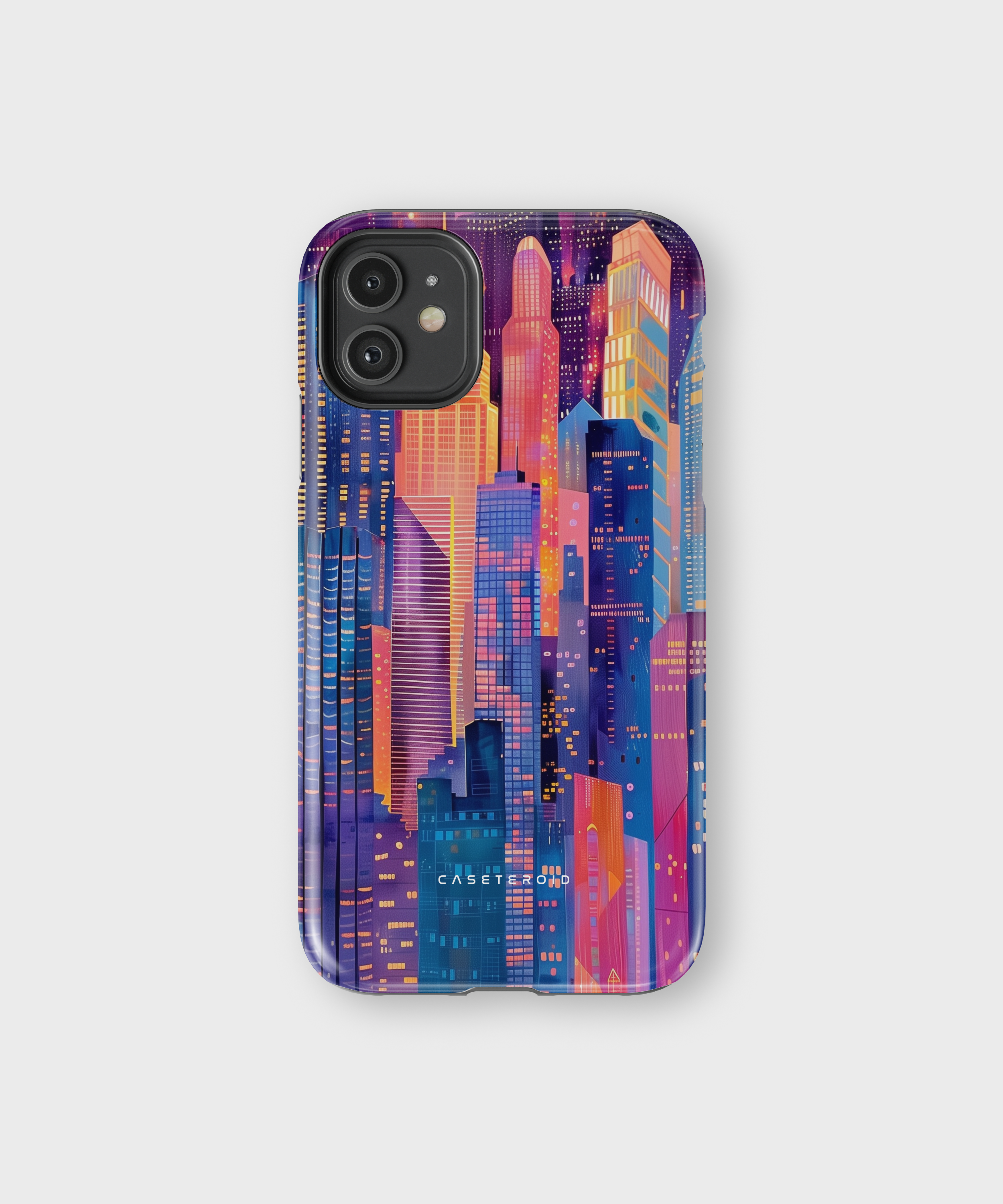 iPhone Tough Case - Cityscape Luminescence - CASETEROID