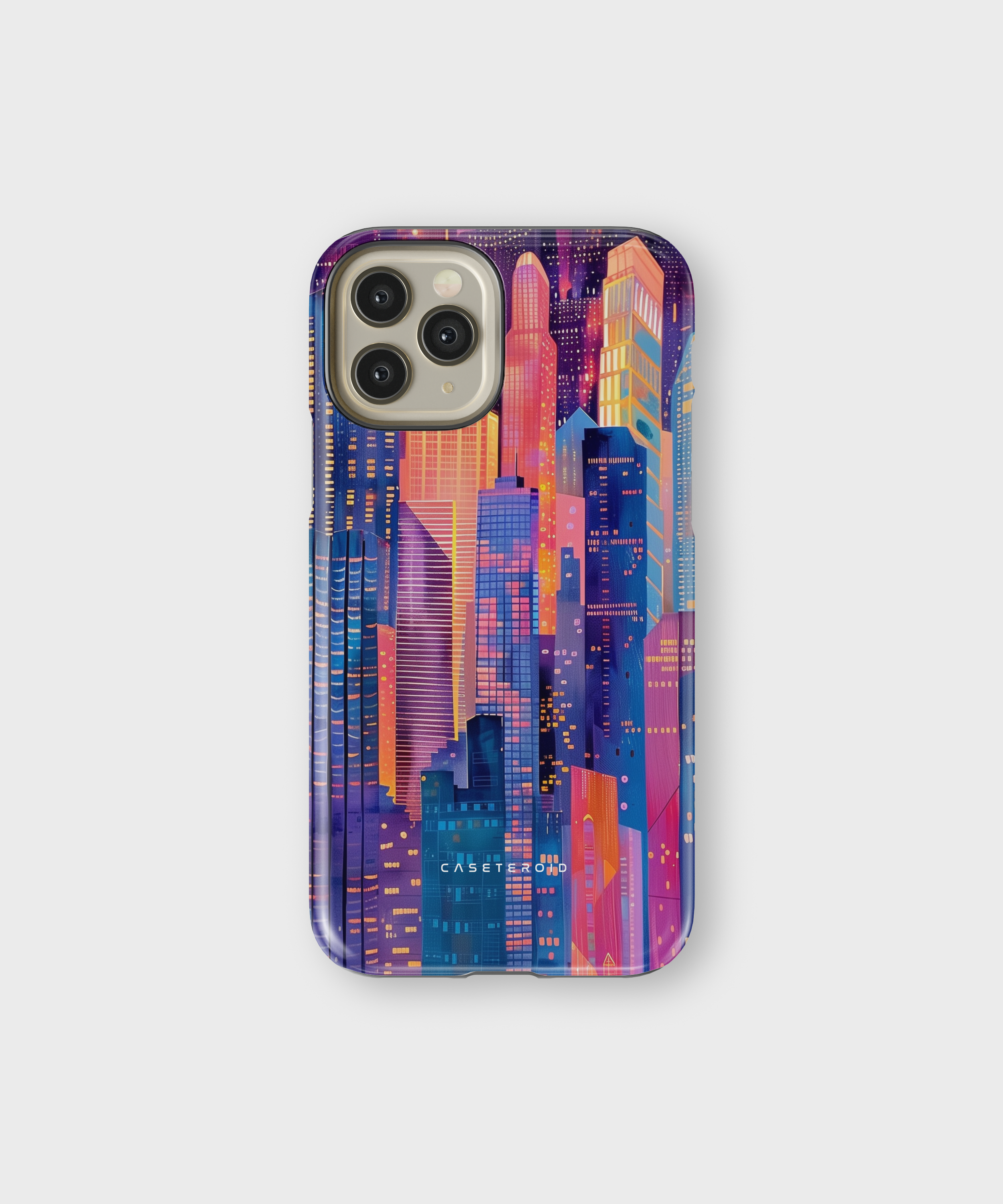 iPhone Tough Case - Cityscape Luminescence - CASETEROID