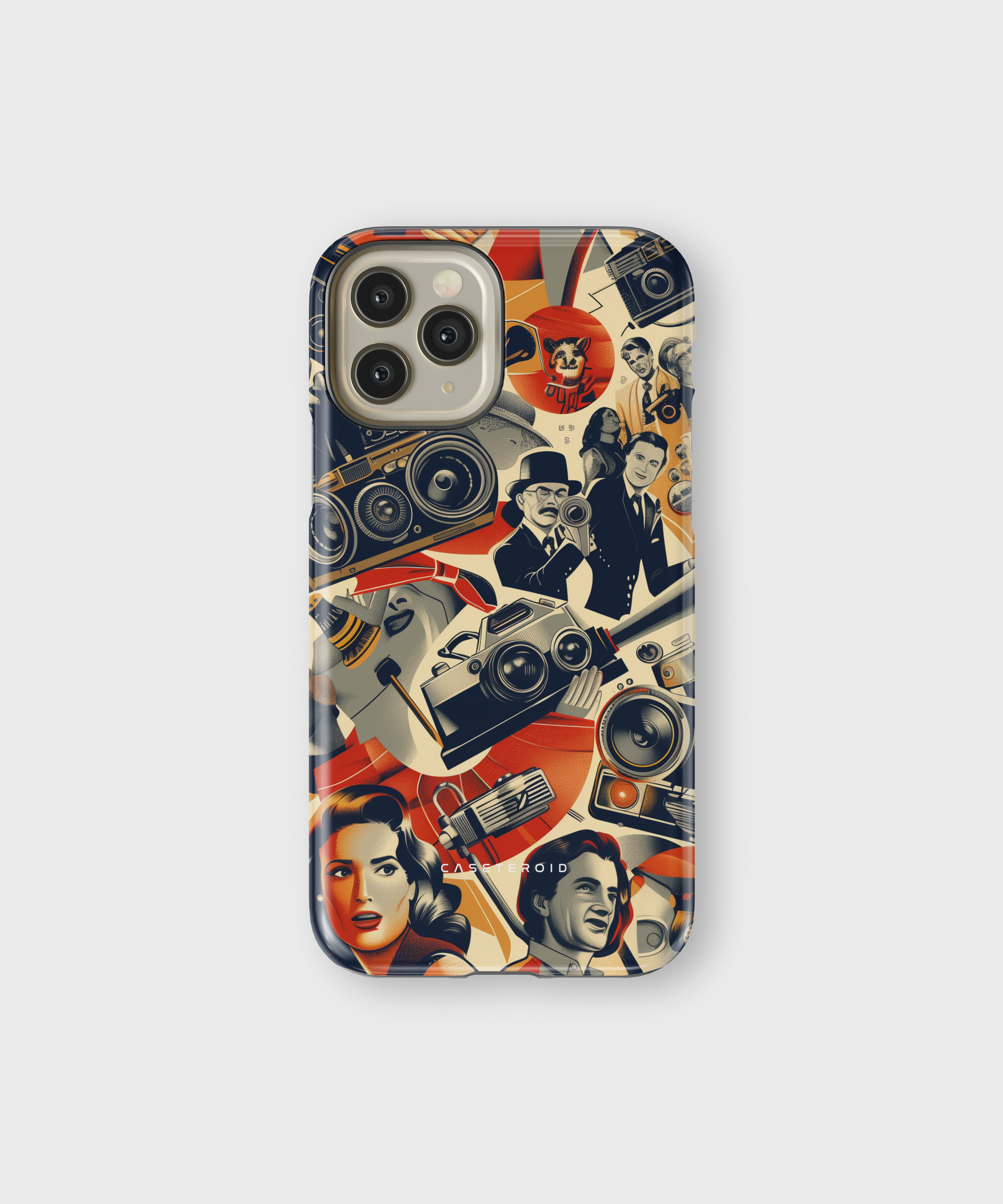 iPhone Tough Case - Silver Screen Memories - CASETEROID