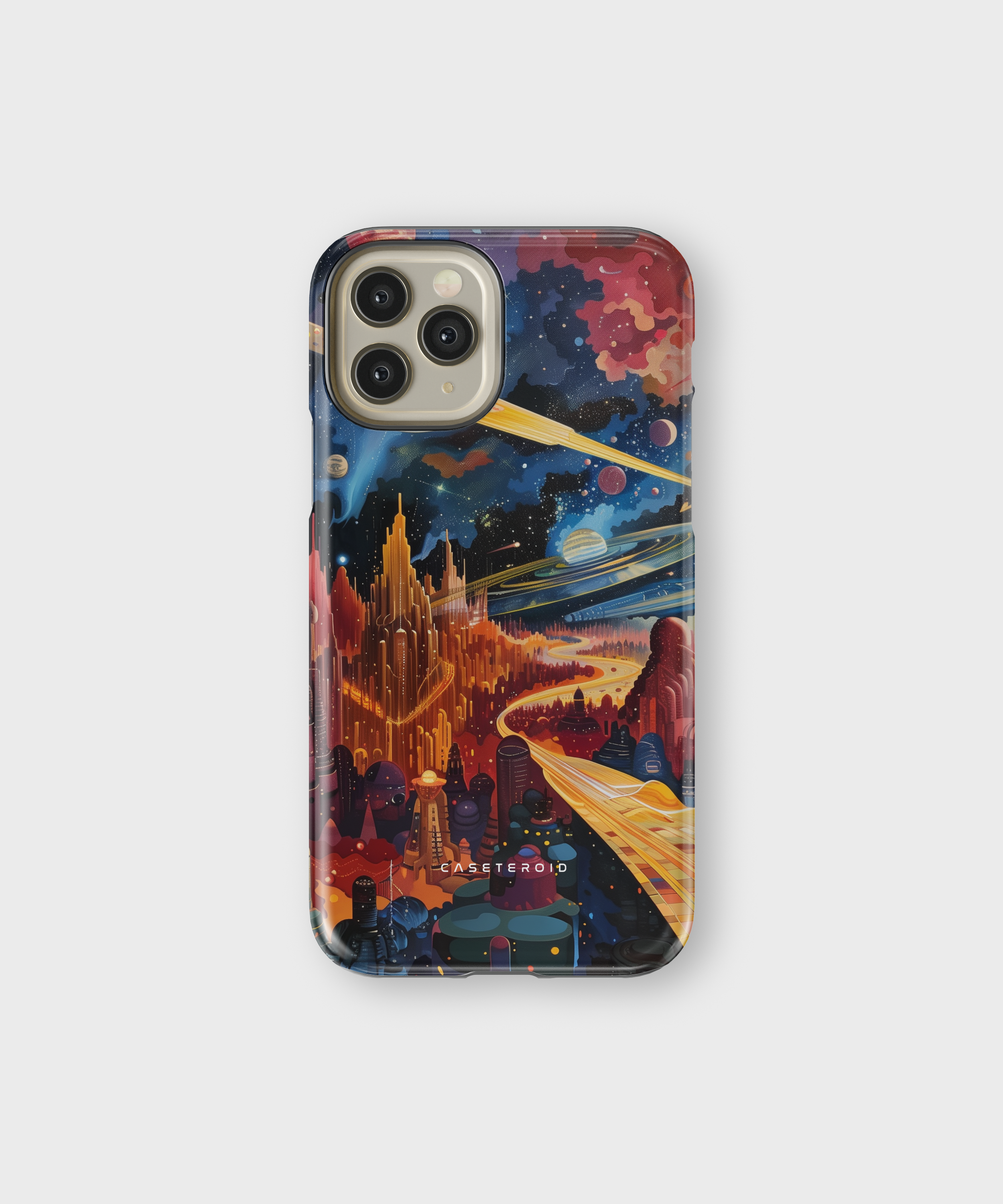 iPhone Tough Case - Stellar Voyager Matrix - CASETEROID