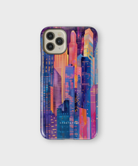 iPhone Tough Case - Cityscape Luminescence - CASETEROID