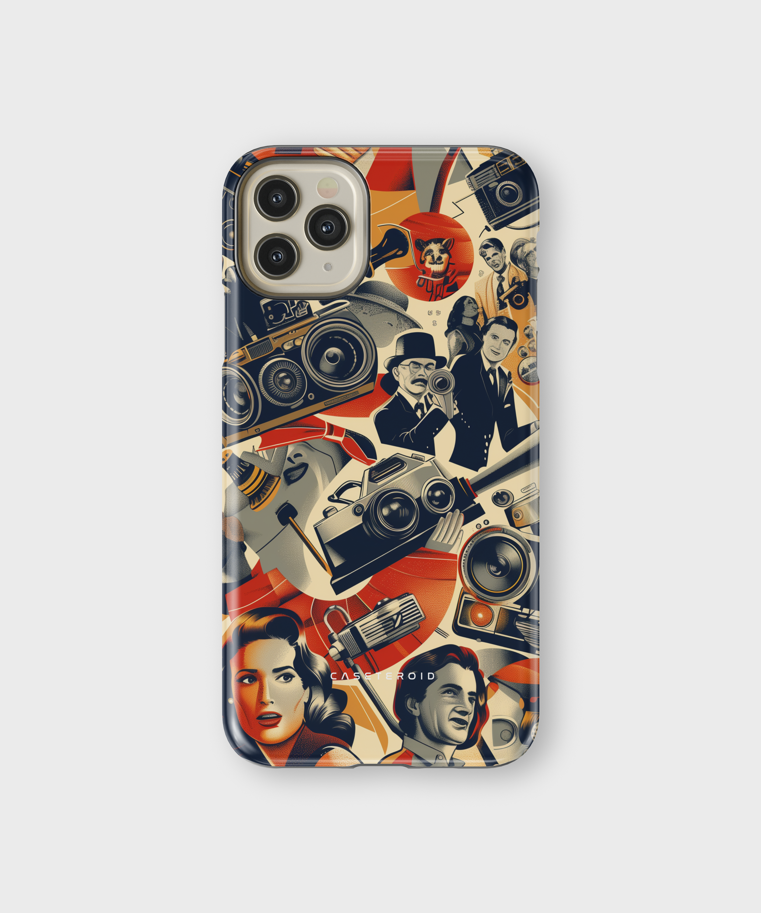 iPhone Tough Case - Silver Screen Memories - CASETEROID