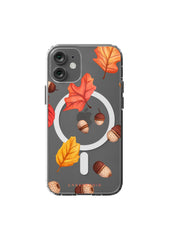 iPhone Clear Case with MagSafe - Rustic Autumn - CASETEROID