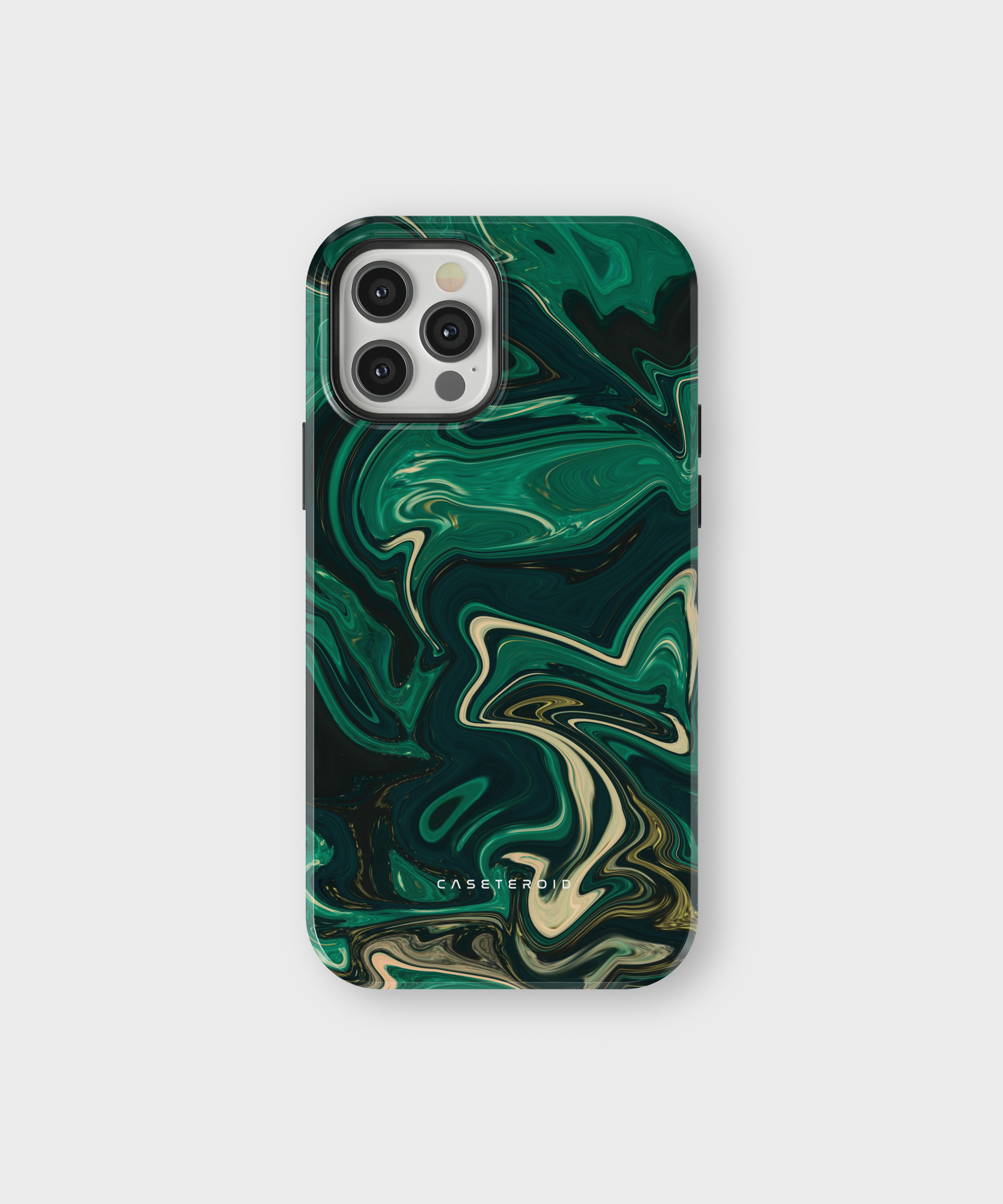 iPhone Tough Case with MagSafe - Verde Veins Marble - CASETEROID