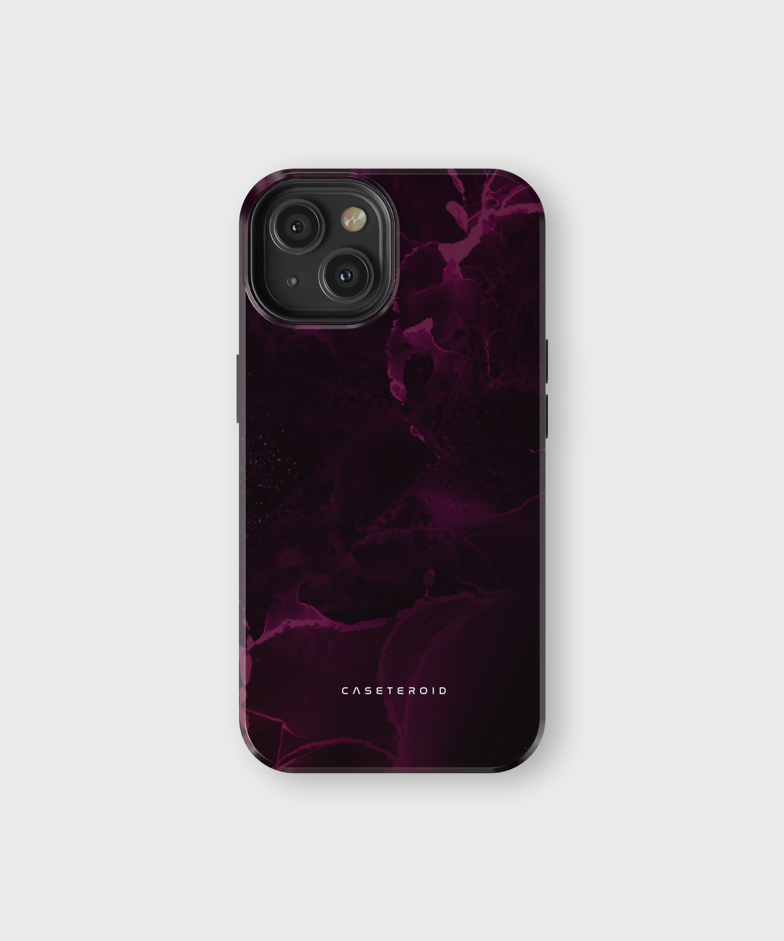 iPhone Tough Case with MagSafe - Purple Nebula Burst - CASETEROID