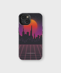 iPhone Tough Case with MagSafe - Urban Sunset Horizon - CASETEROID