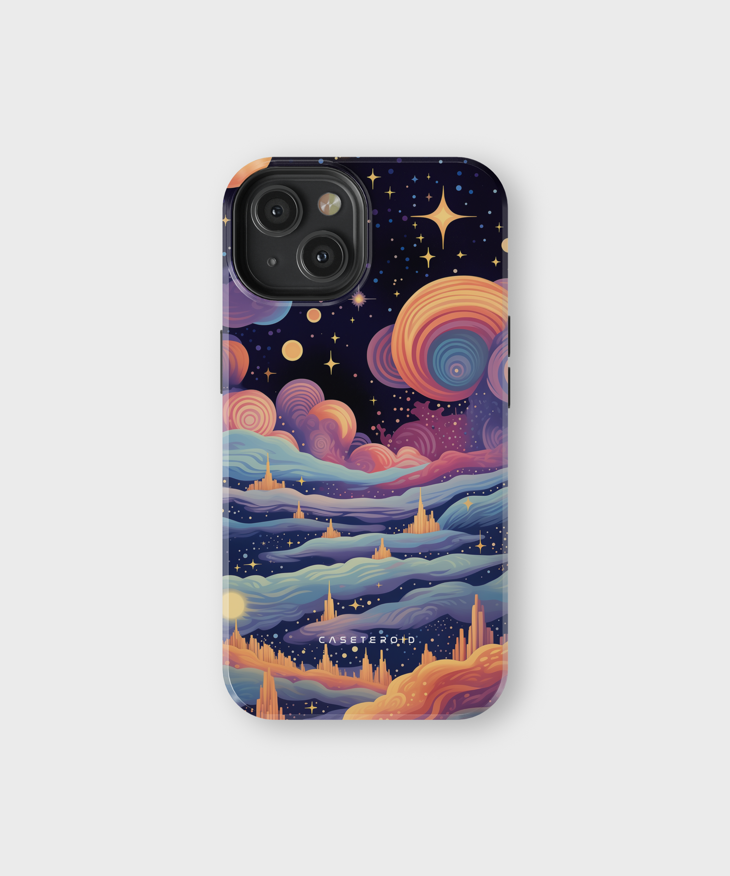 iPhone Tough Case with MagSafe - Nebula Serenade - CASETEROID