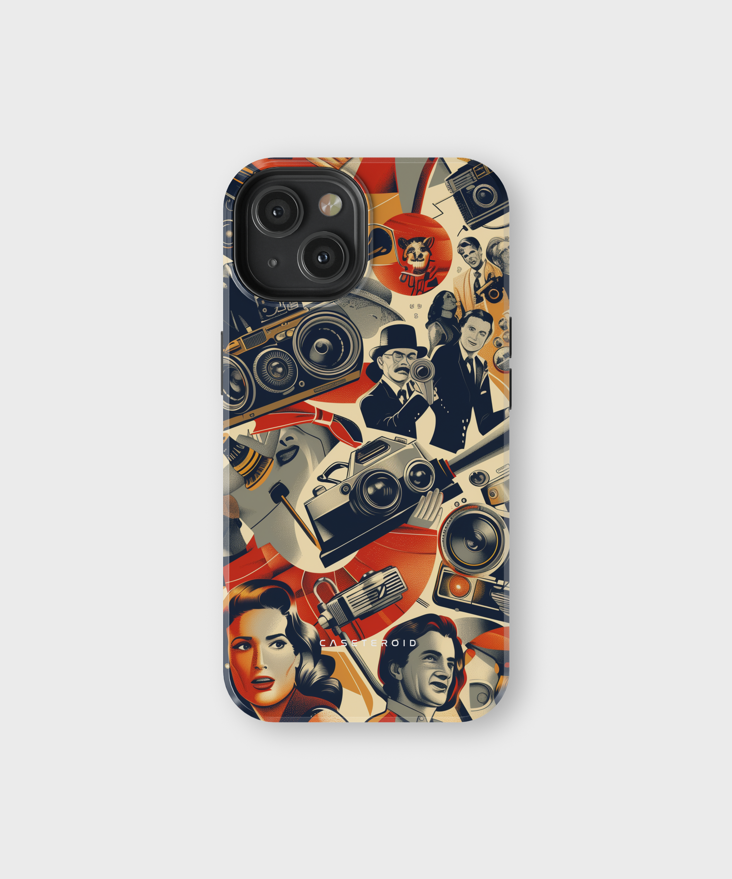 iPhone Tough Case - Silver Screen Memories - CASETEROID