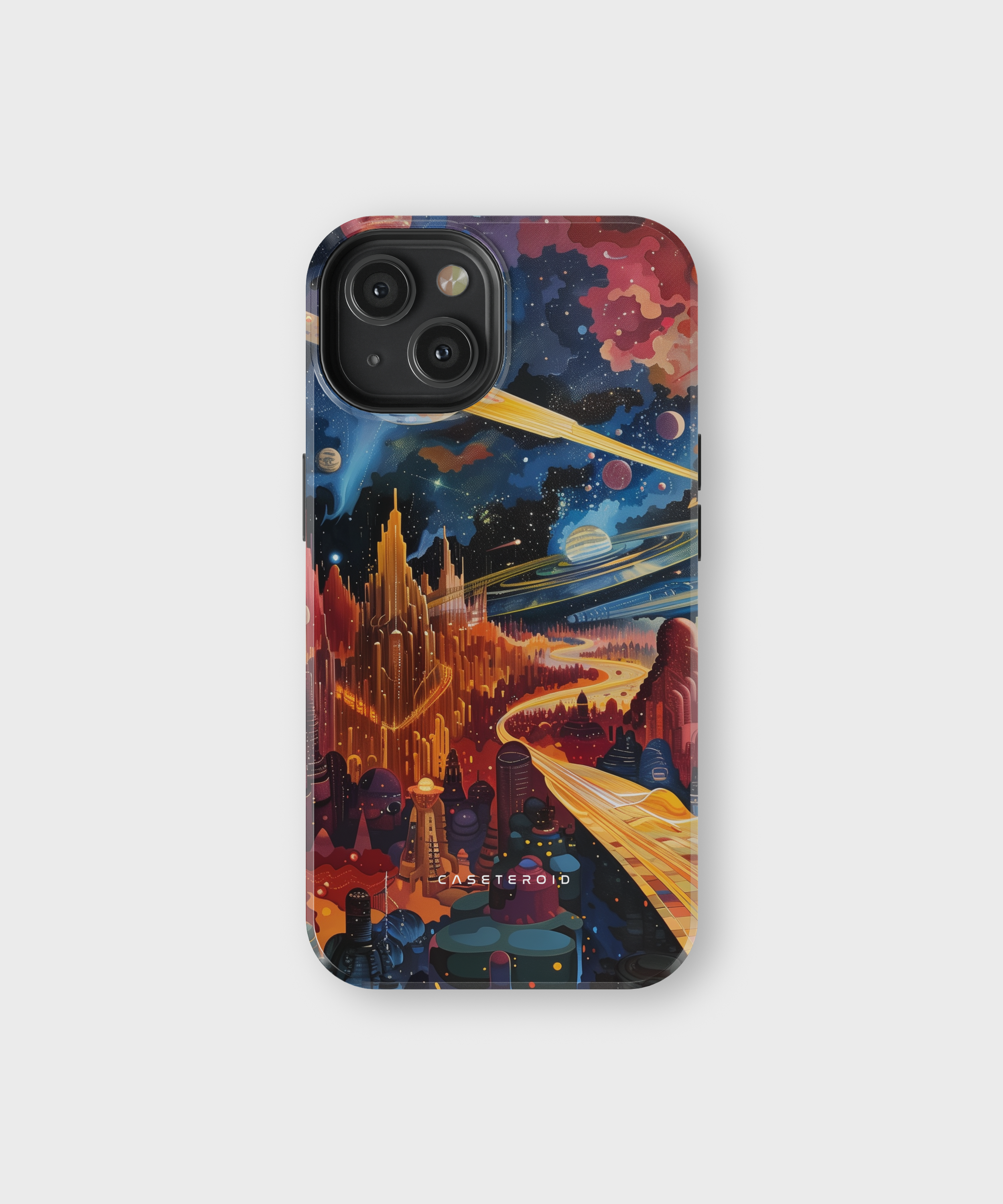 iPhone Tough Case - Stellar Voyager Matrix - CASETEROID