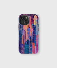 iPhone Tough Case - Cityscape Luminescence - CASETEROID