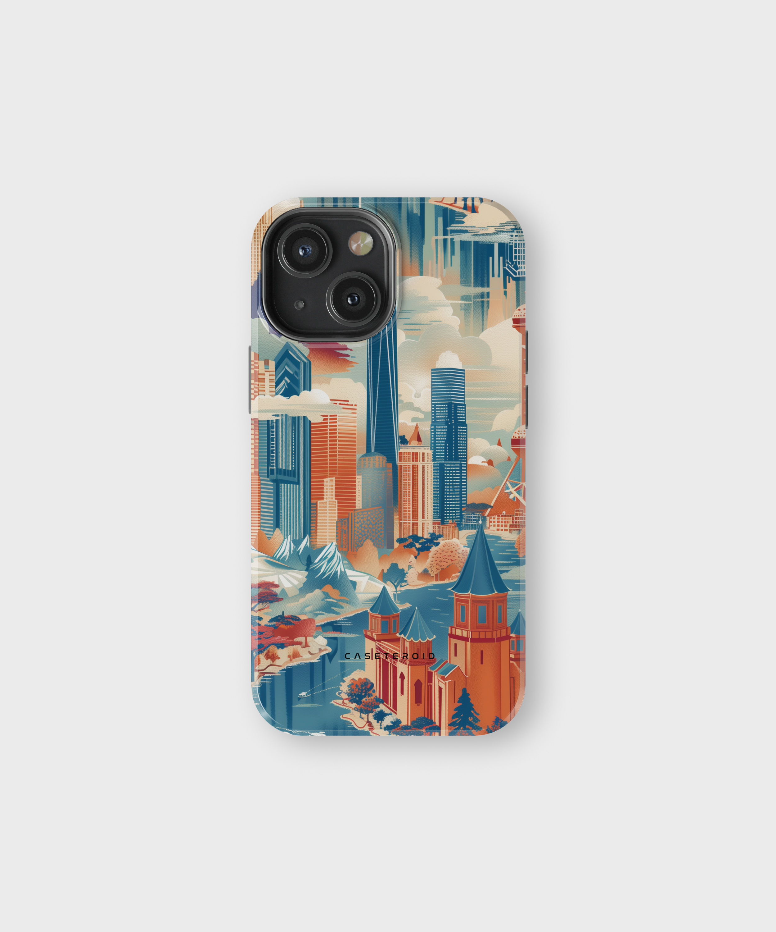 iPhone Tough Case with MagSafe - Dreamscape Skylines - CASETEROID