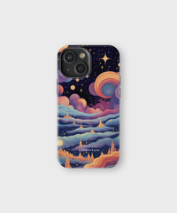 iPhone Tough Case with MagSafe - Nebula Serenade - CASETEROID