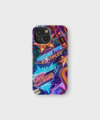 iPhone Tough Case With MagSafe - Vivid Neon Nights - CASETEROID