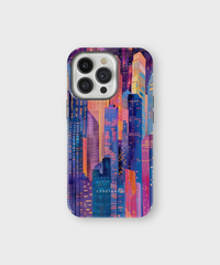 iPhone Tough Case - Cityscape Luminescence - CASETEROID