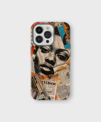 iPhone Tough Case with MagSafe - Global Gazette Montage - CASETEROID