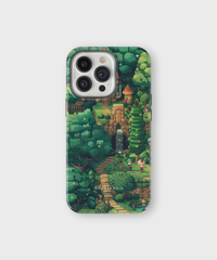 iPhone Tough Case - Retro Realm Pixel - CASETEROID