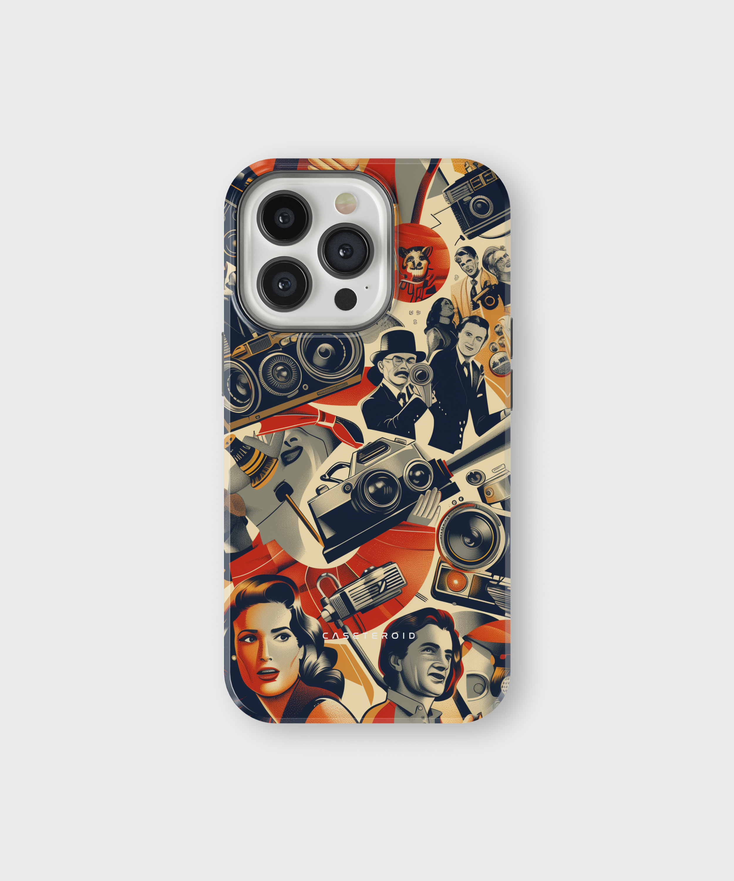 iPhone Tough Case - Silver Screen Memories - CASETEROID